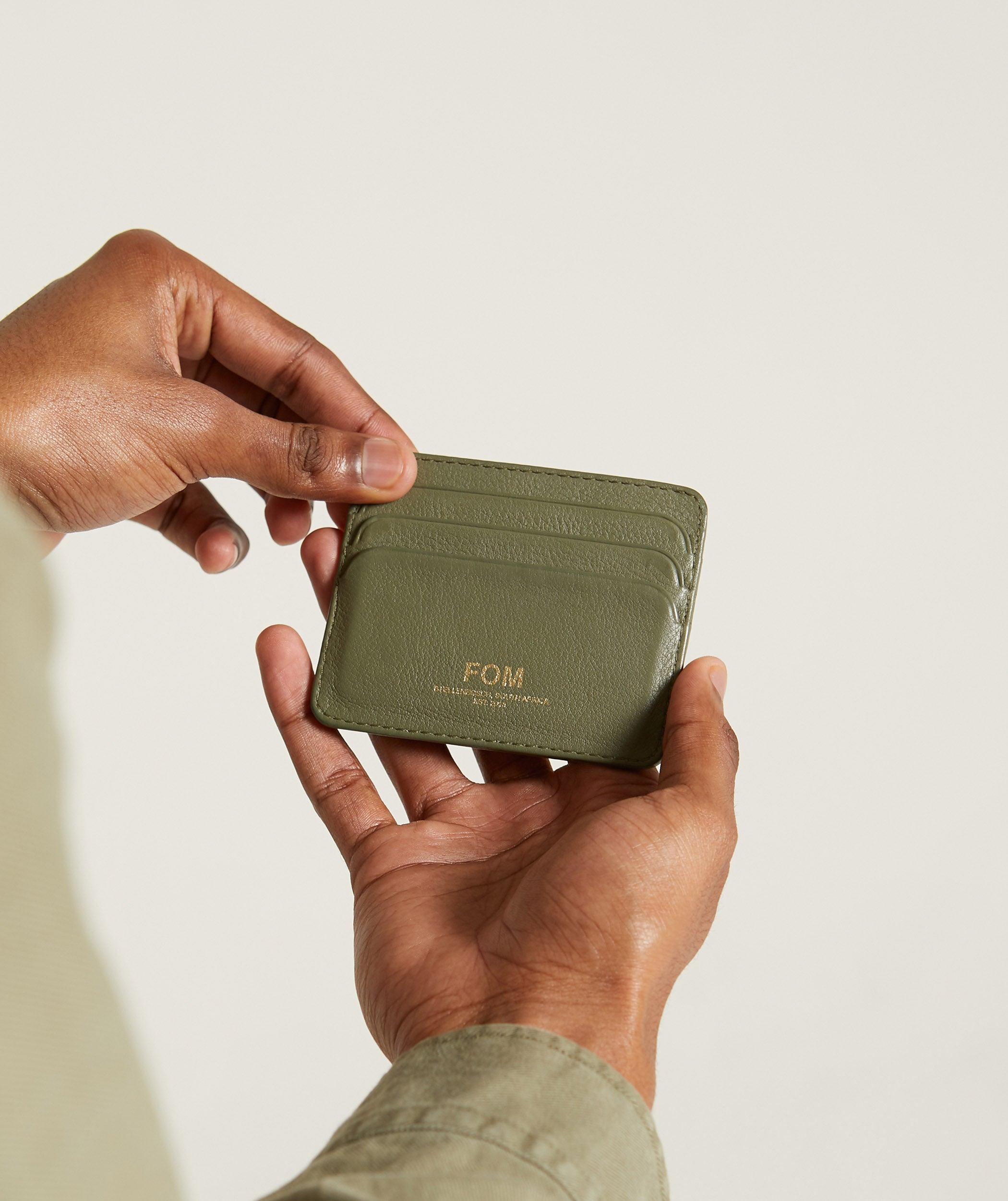 Card Holder - Olive