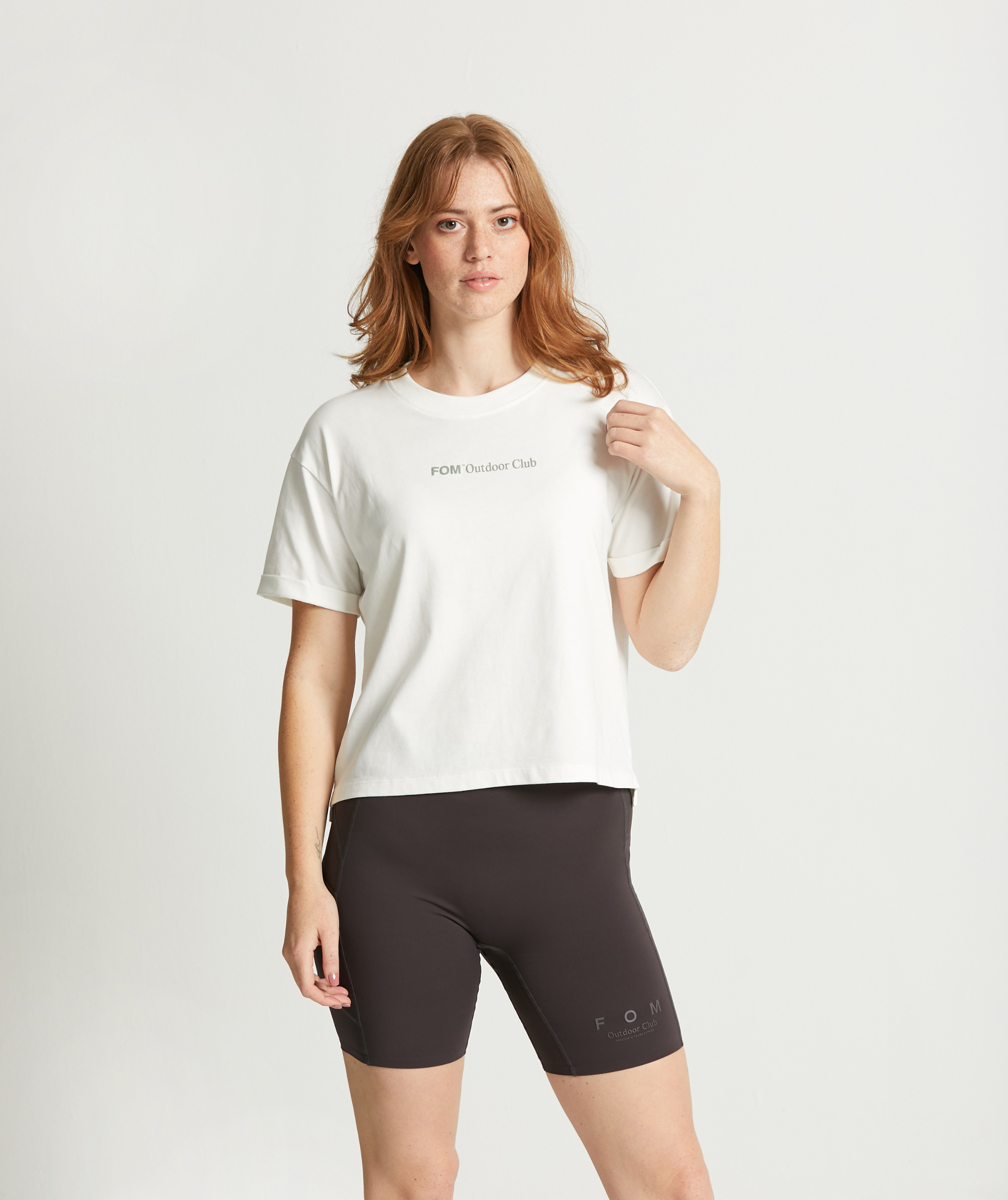 Damen Outdoor-Aufwärmshorts - Ebenholz