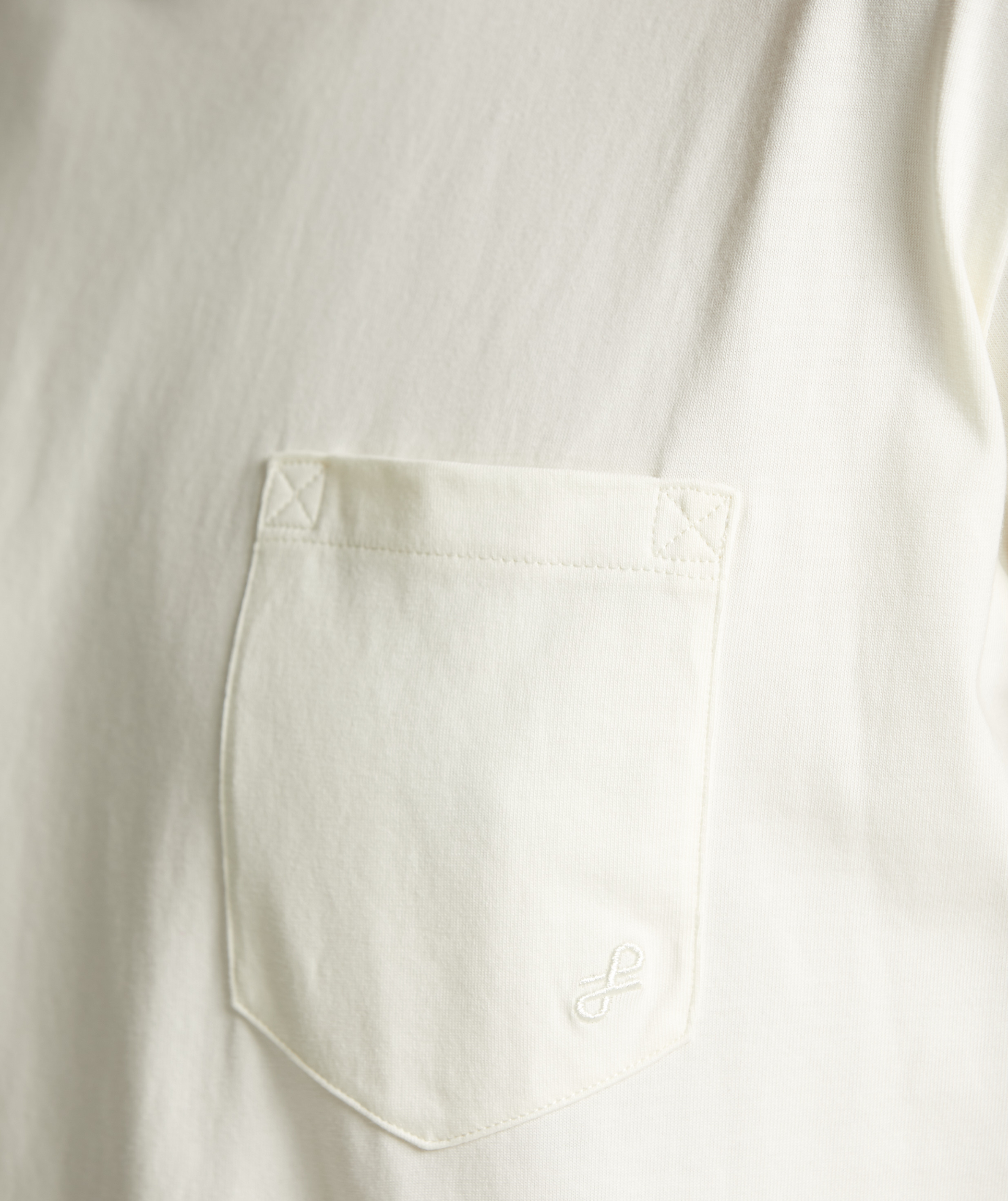 Mens Organic Cotton Pocket Tee - White