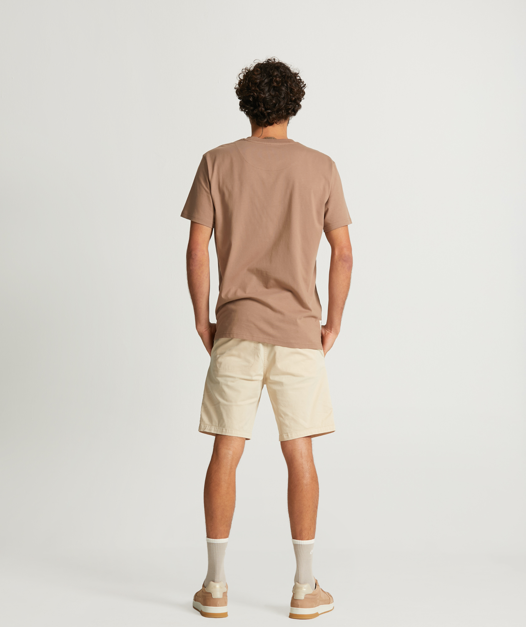 Mens Organic Cotton Pocket Tee - Portabella