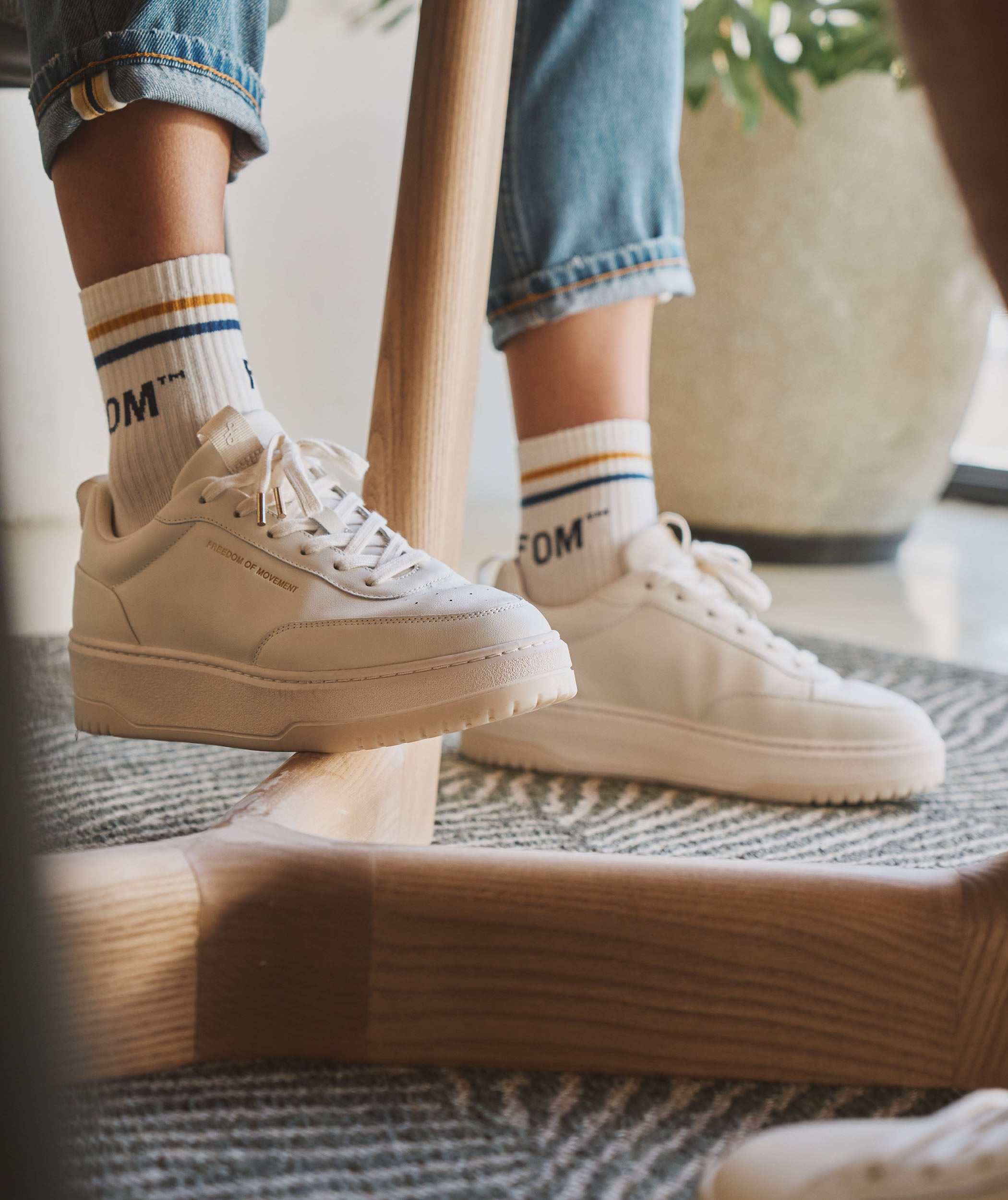 Platform 1.0 Trainers - White
