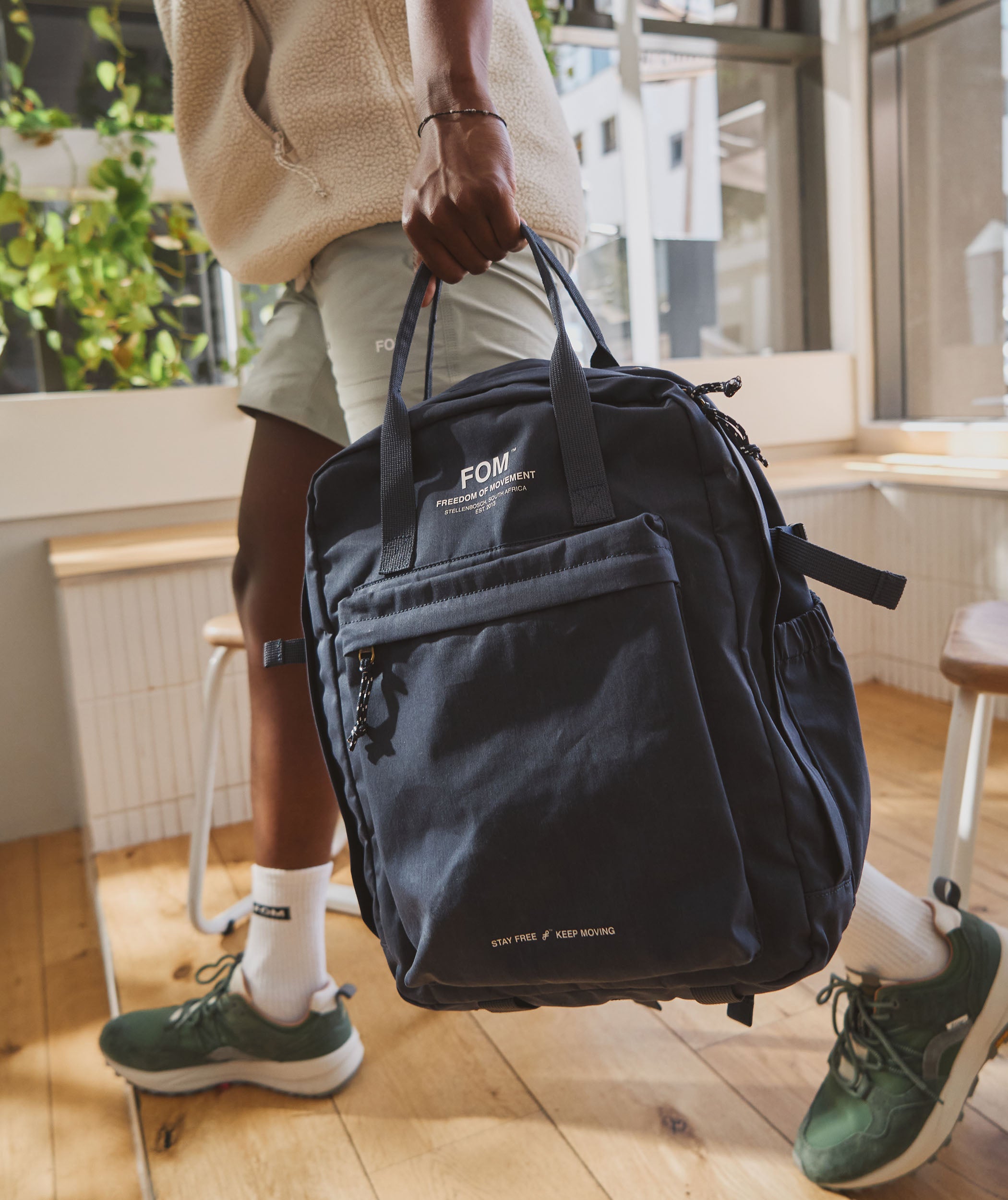 Wanderer Backpack - Navy