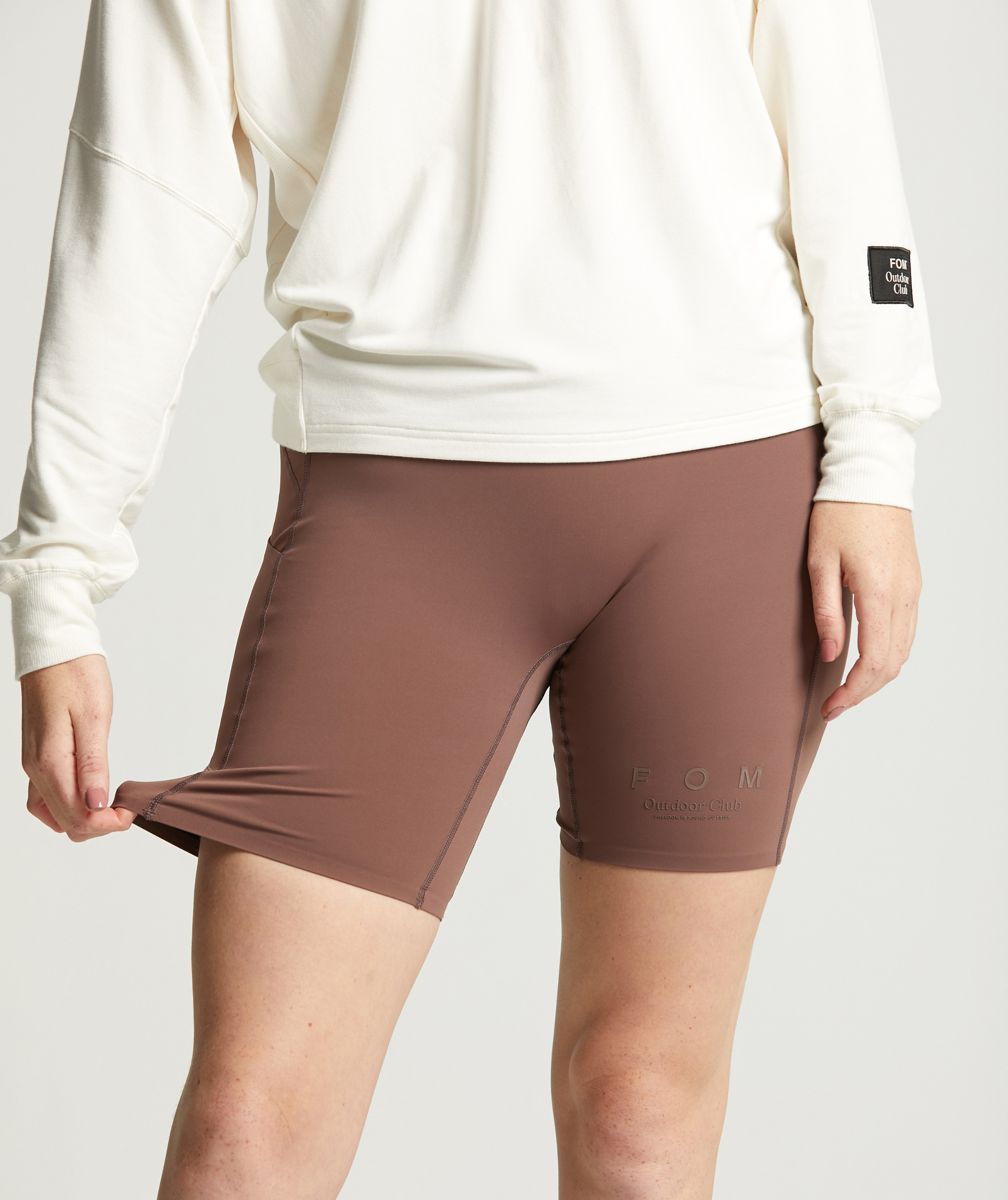 Dames Outdoor Warming Up Shorts - Wild Fig