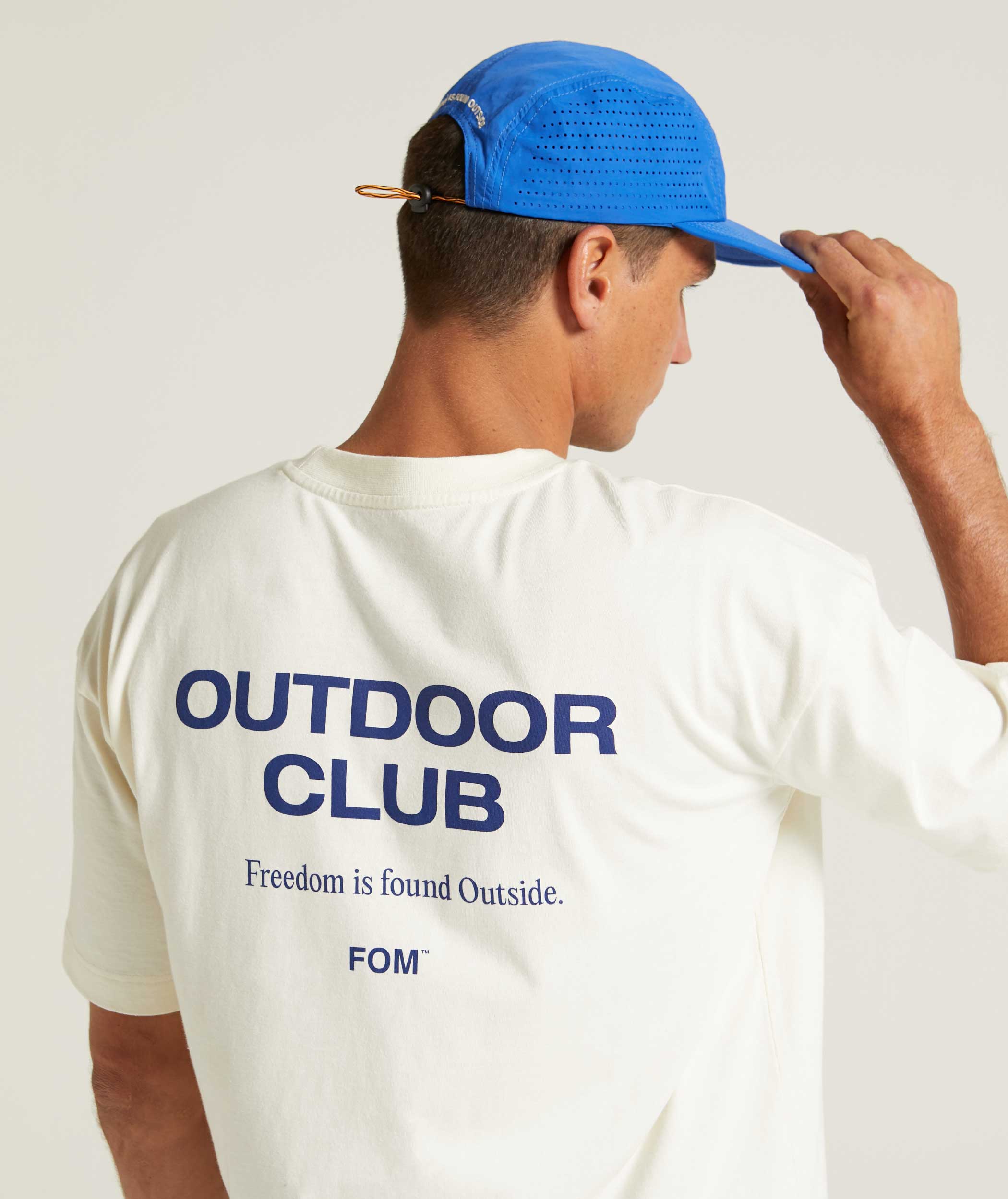 Outdoor Club Adventure Cap - Full Blue