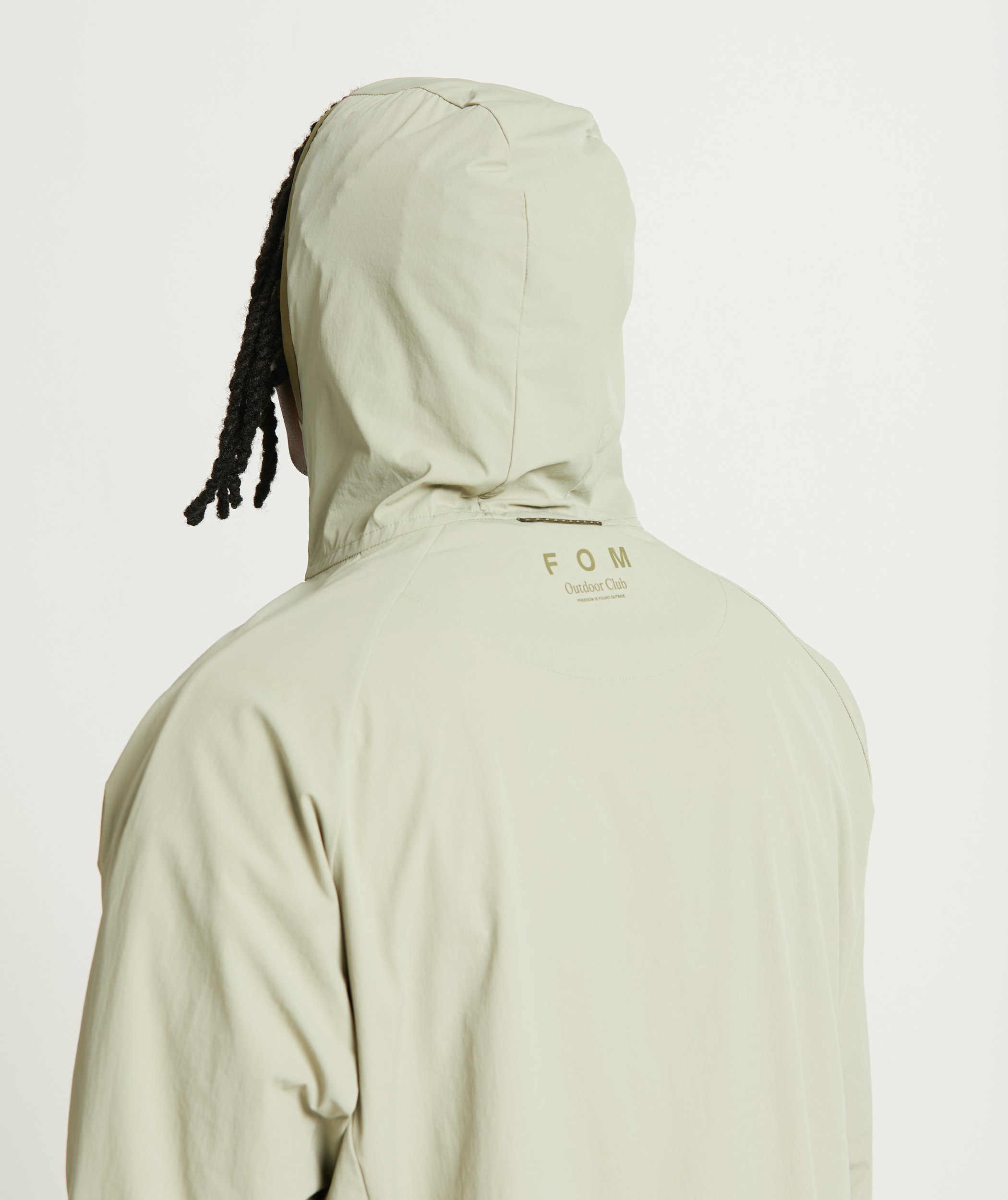 Mens Outdoor Windbreaker - Matcha Green