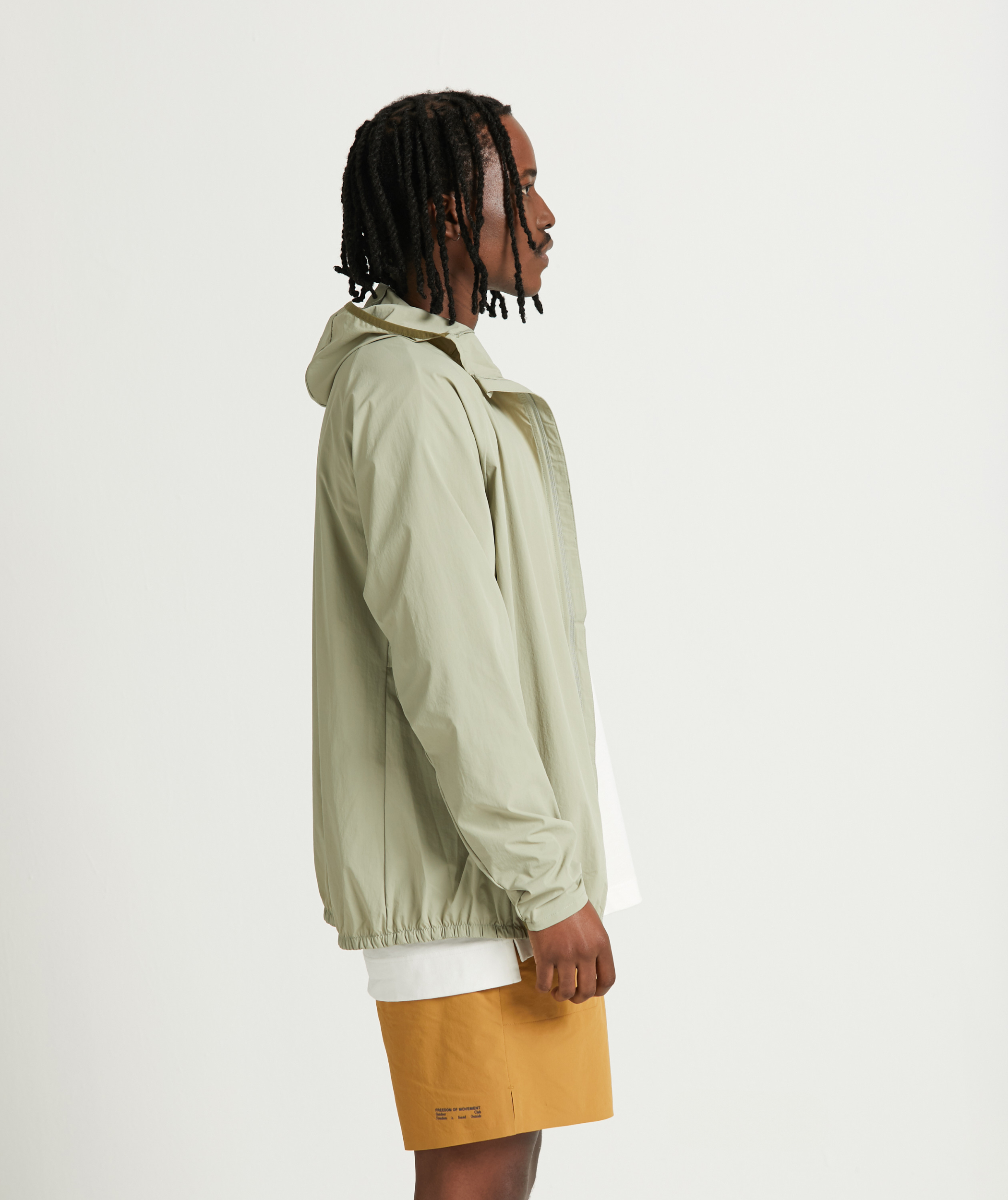 Mens Outdoor Windbreaker - Matcha Green