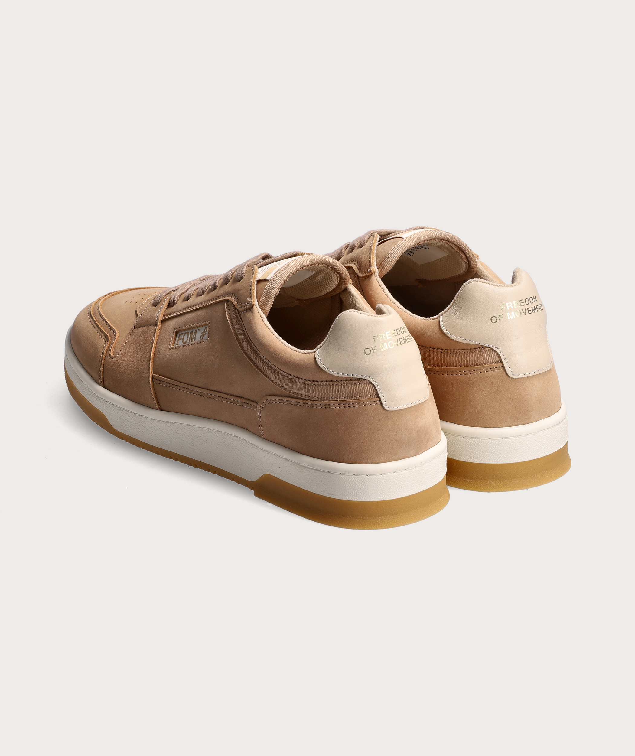 Heren Courts Sneaker - Klei