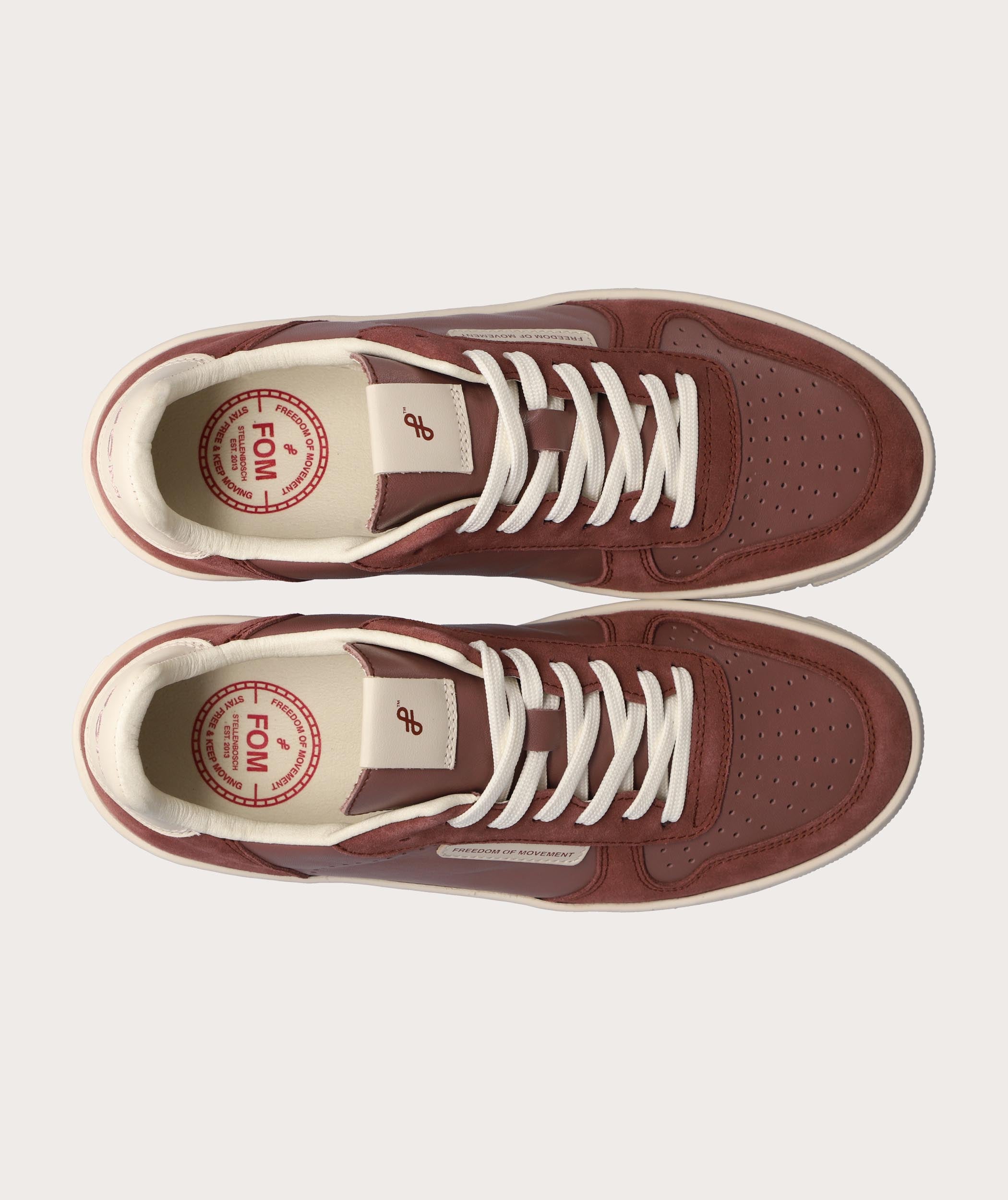 FOM Dames Sneakers Brownrose