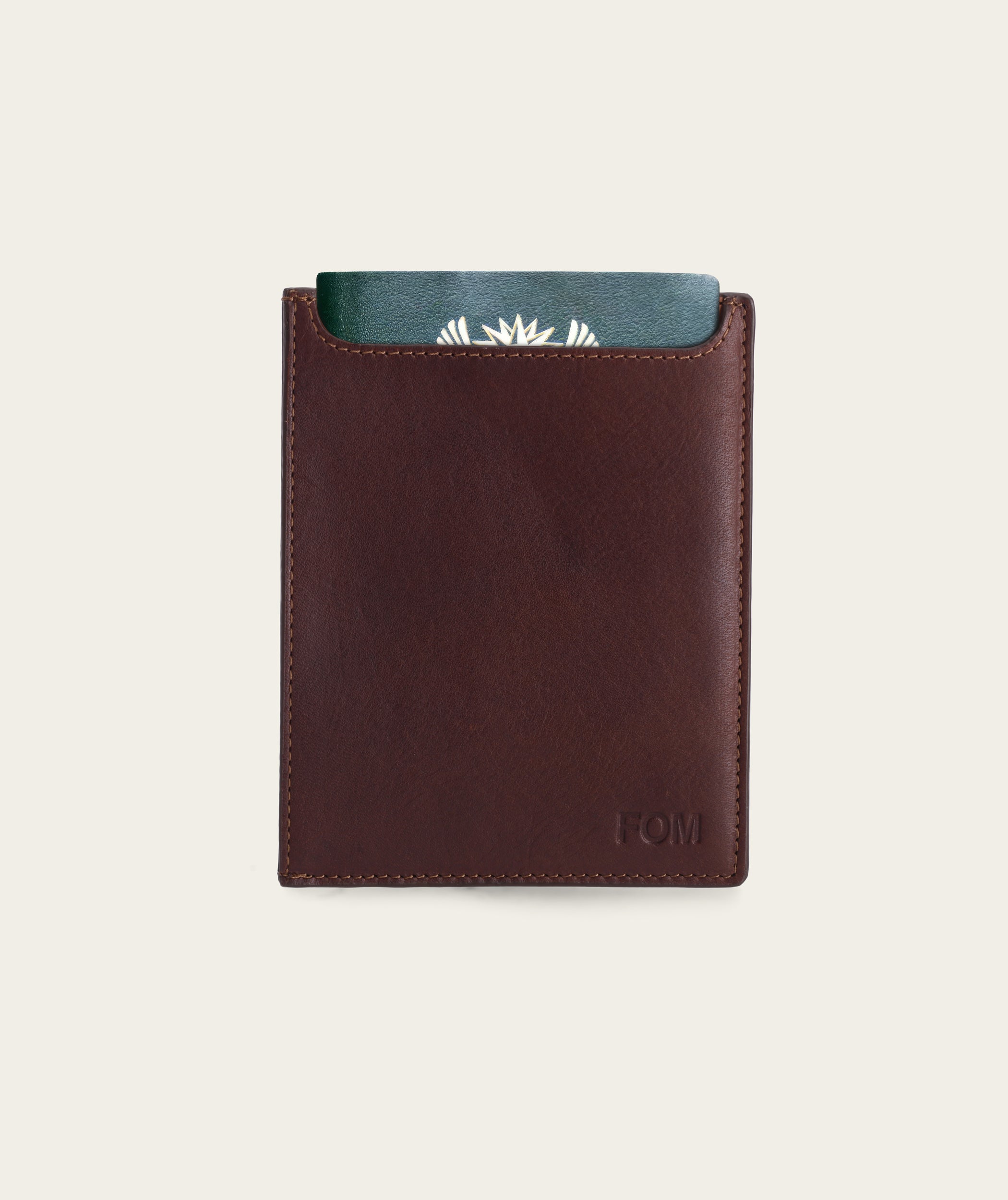 Passport Wallet - Okavango and Pecan