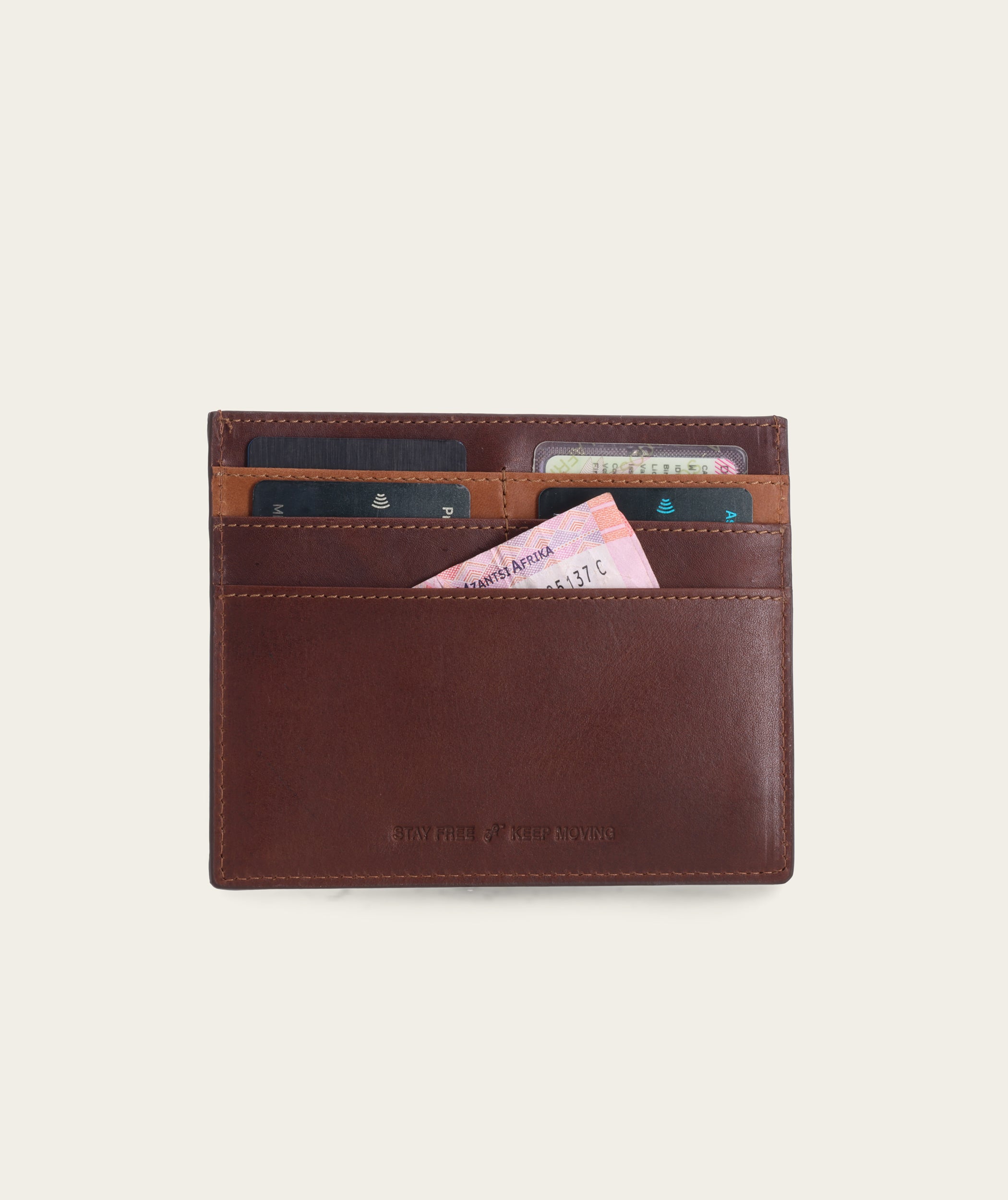 Passport Wallet - Okavango and Pecan