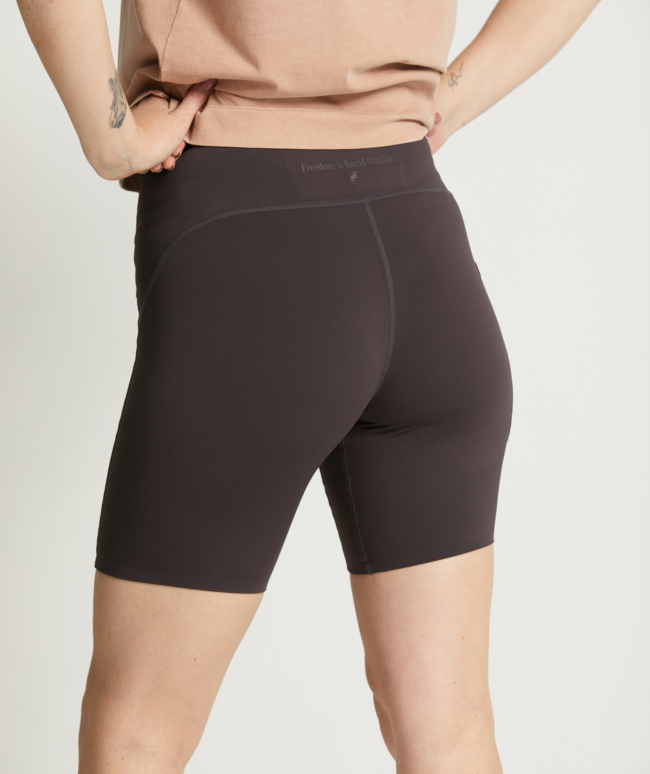 Ladies Outdoor Warm Up Shorts - Ebony