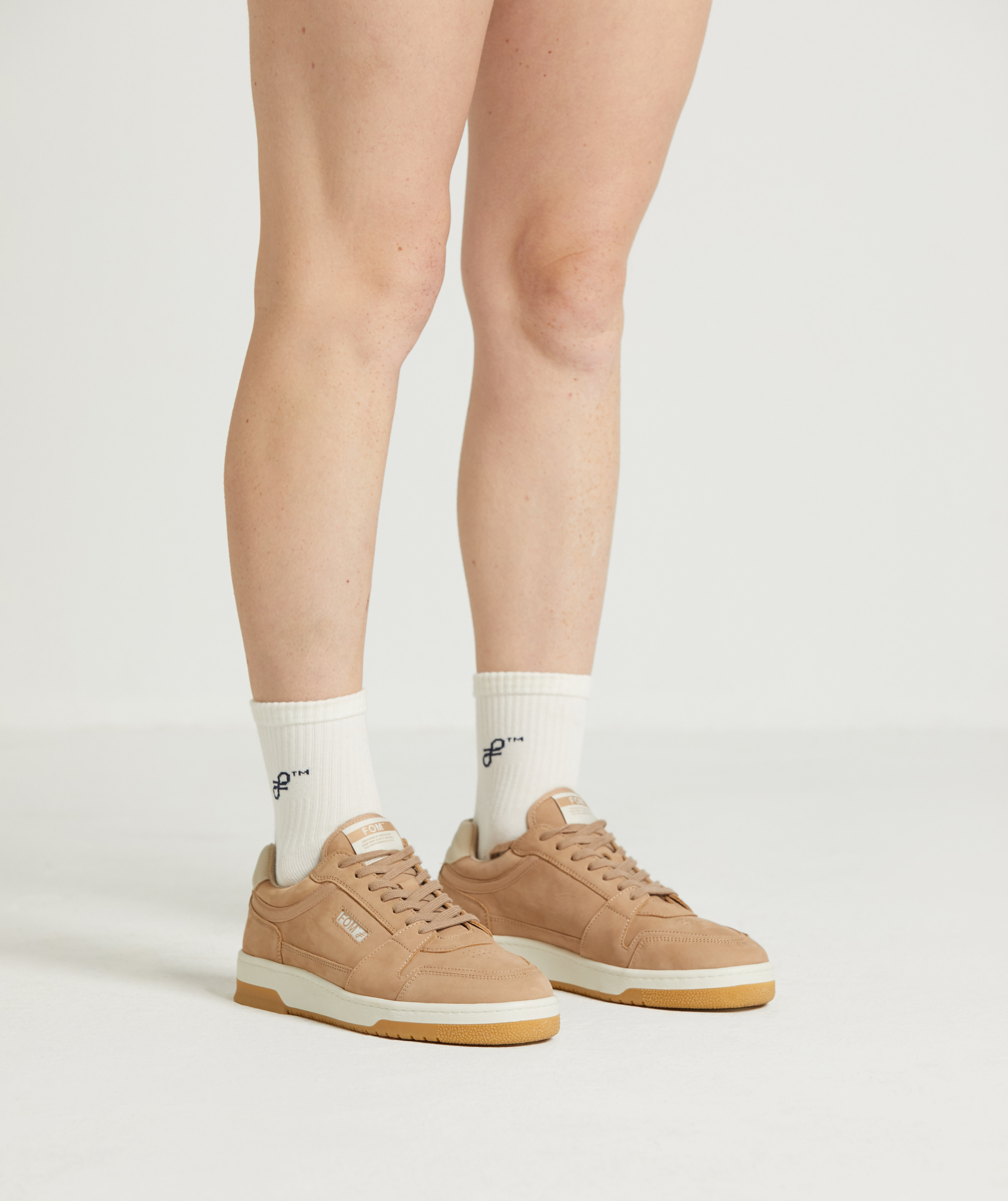 Dames Courts Sneaker - Klei