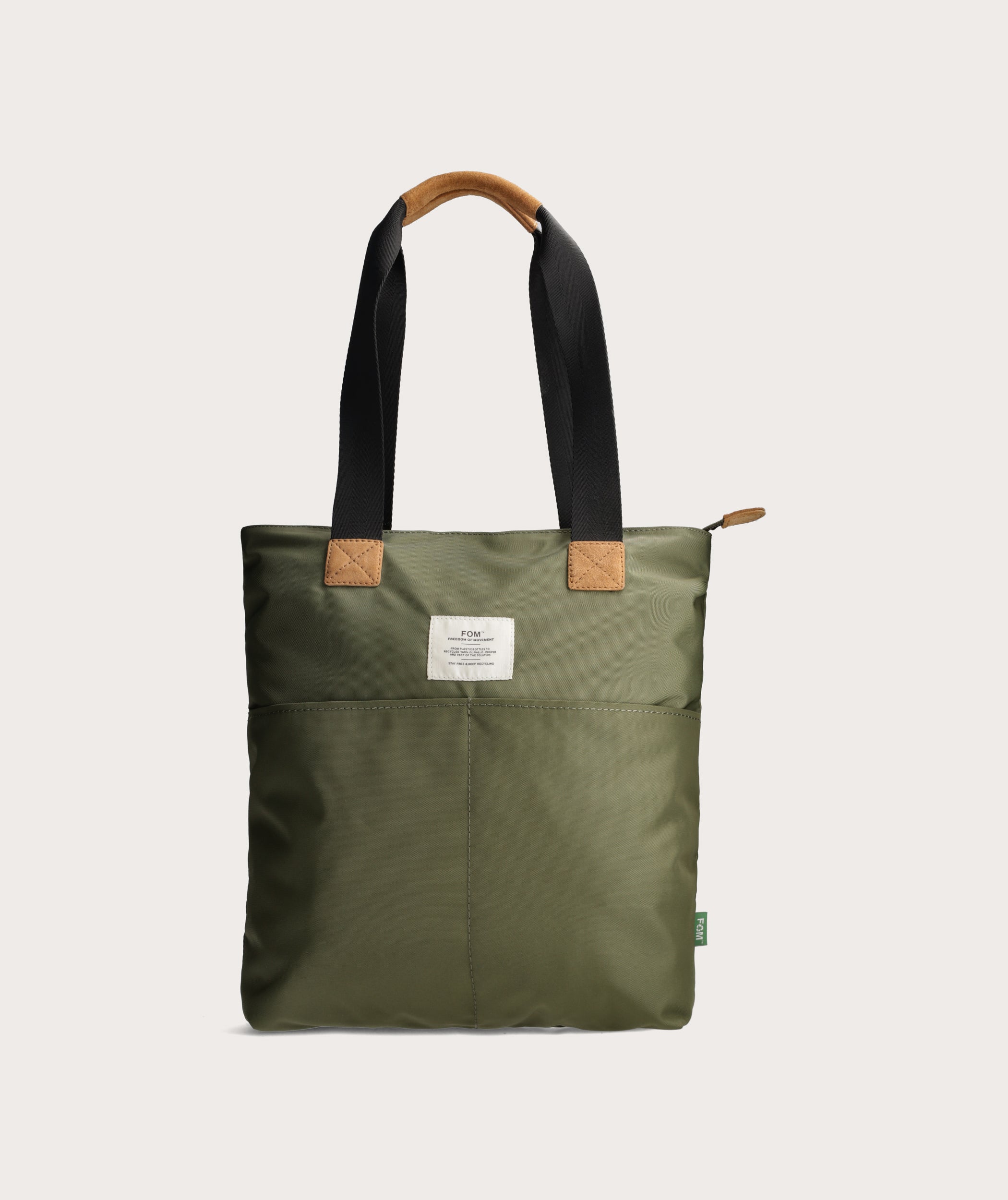 Recycled Tote Olive
