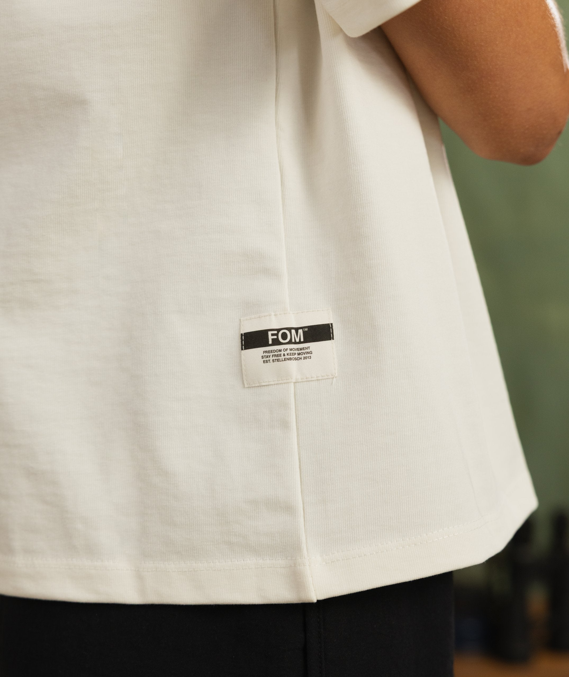 Mens FOM Bath Graphic Tee - Ivory