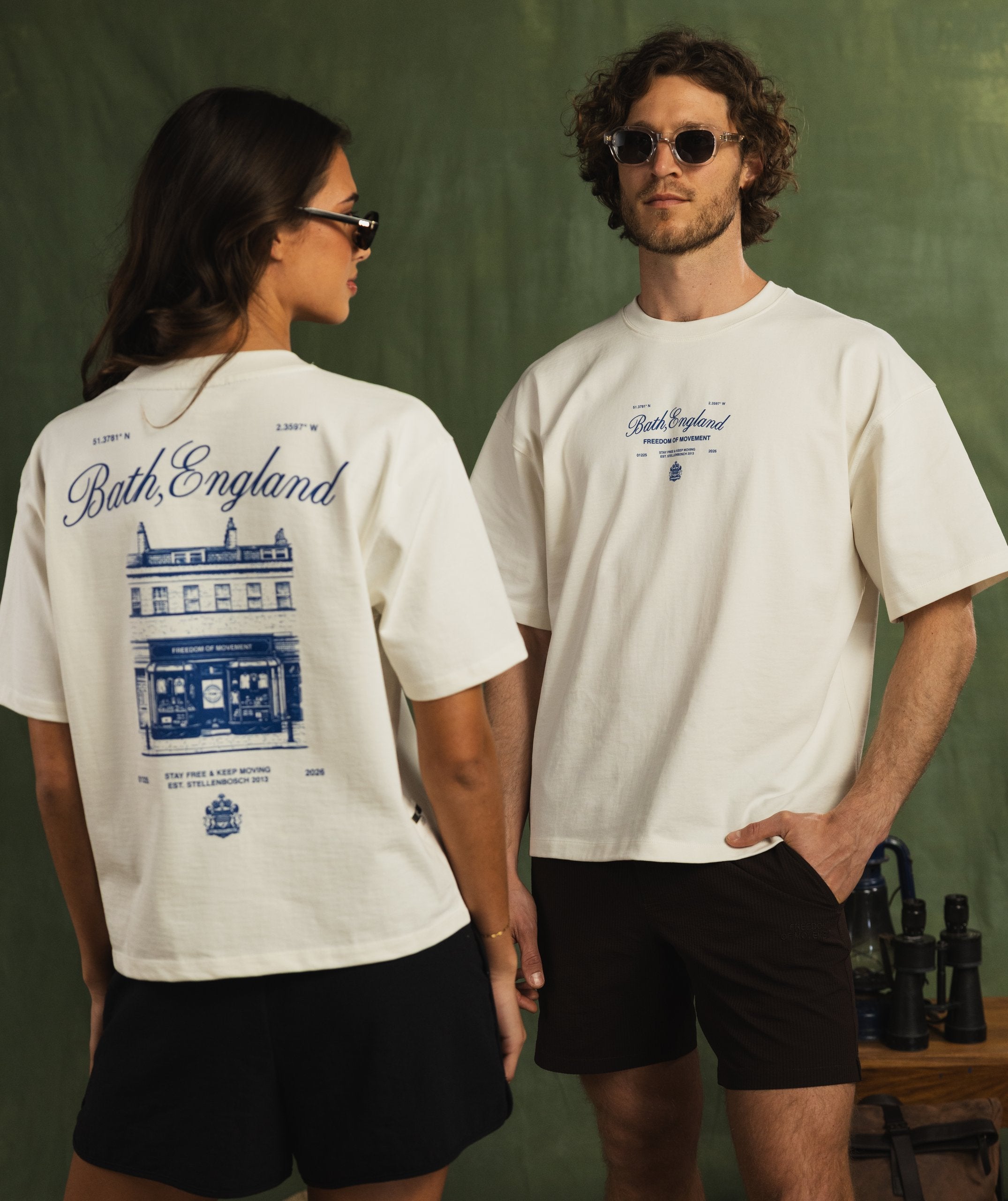 Mens FOM Bath Graphic Tee - Ivory