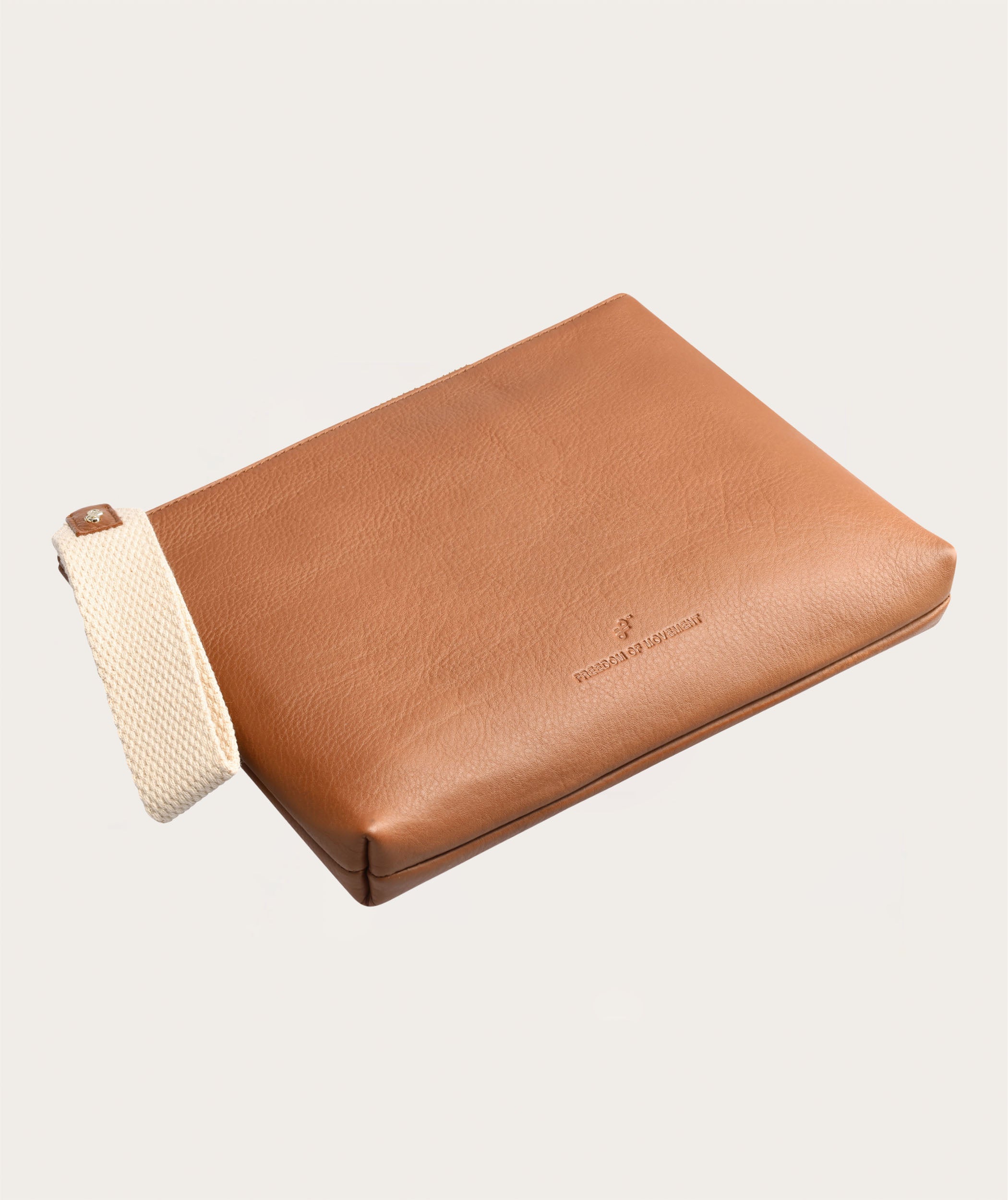 Wristlet Clutch - Tan