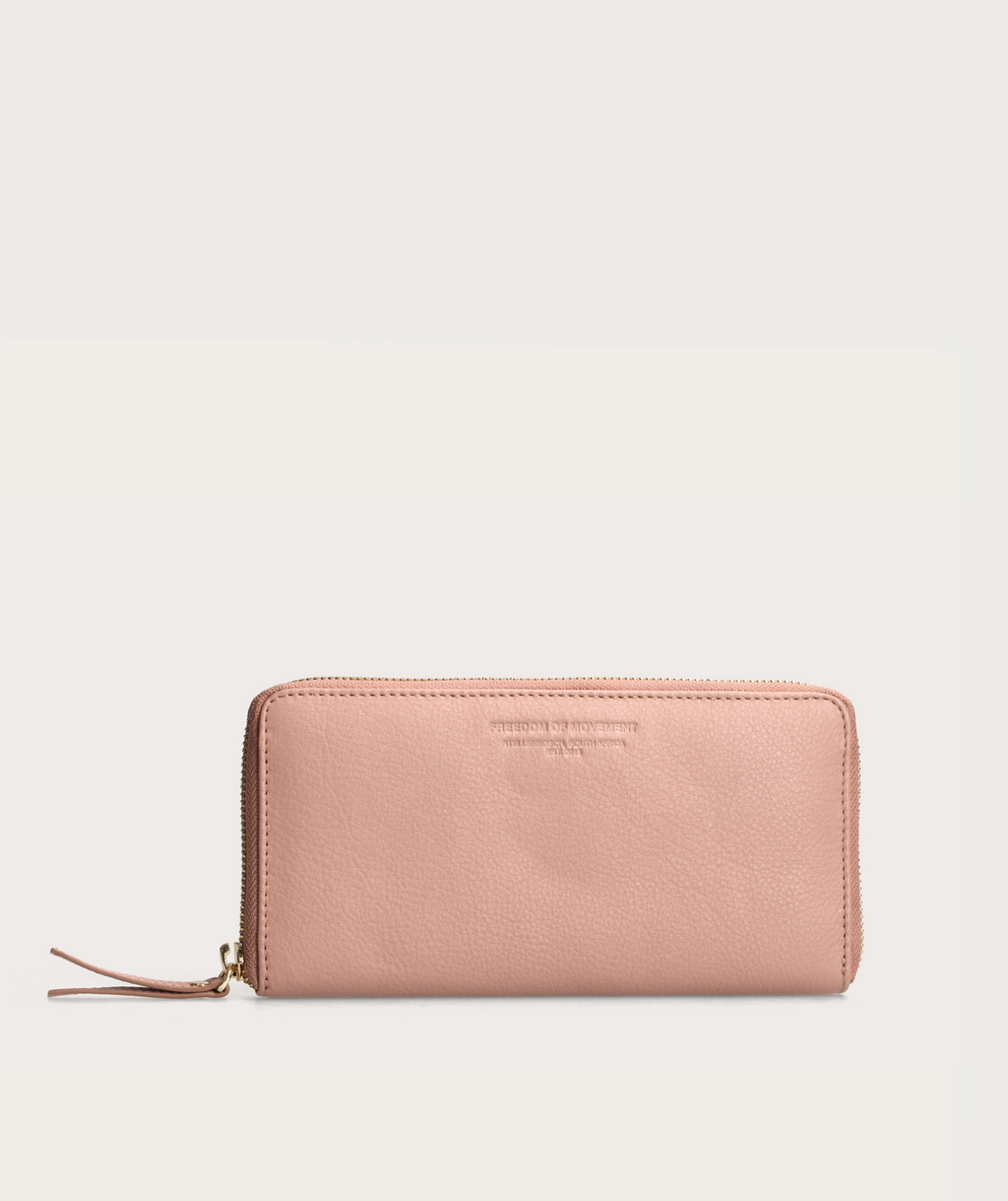 Zip Wallet Blush