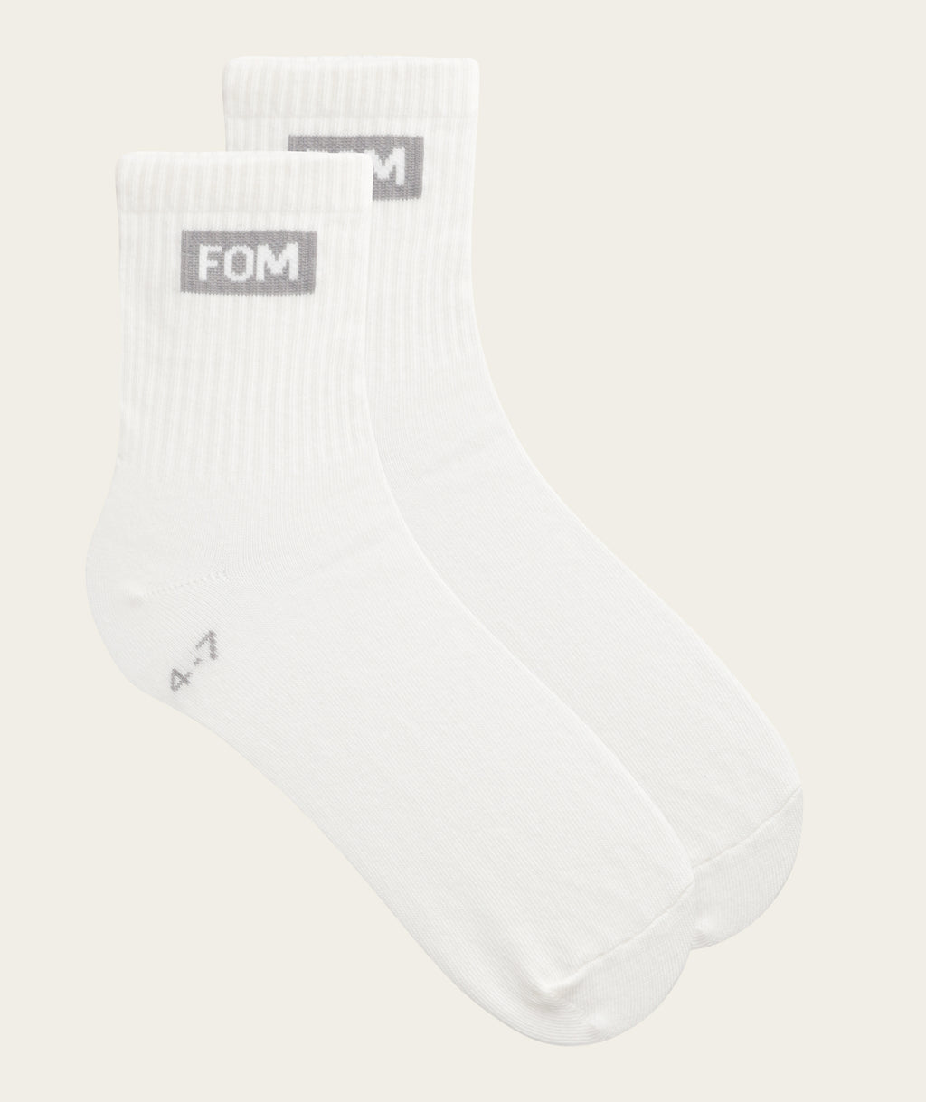 Socks Active Off White Dove Grey FOM