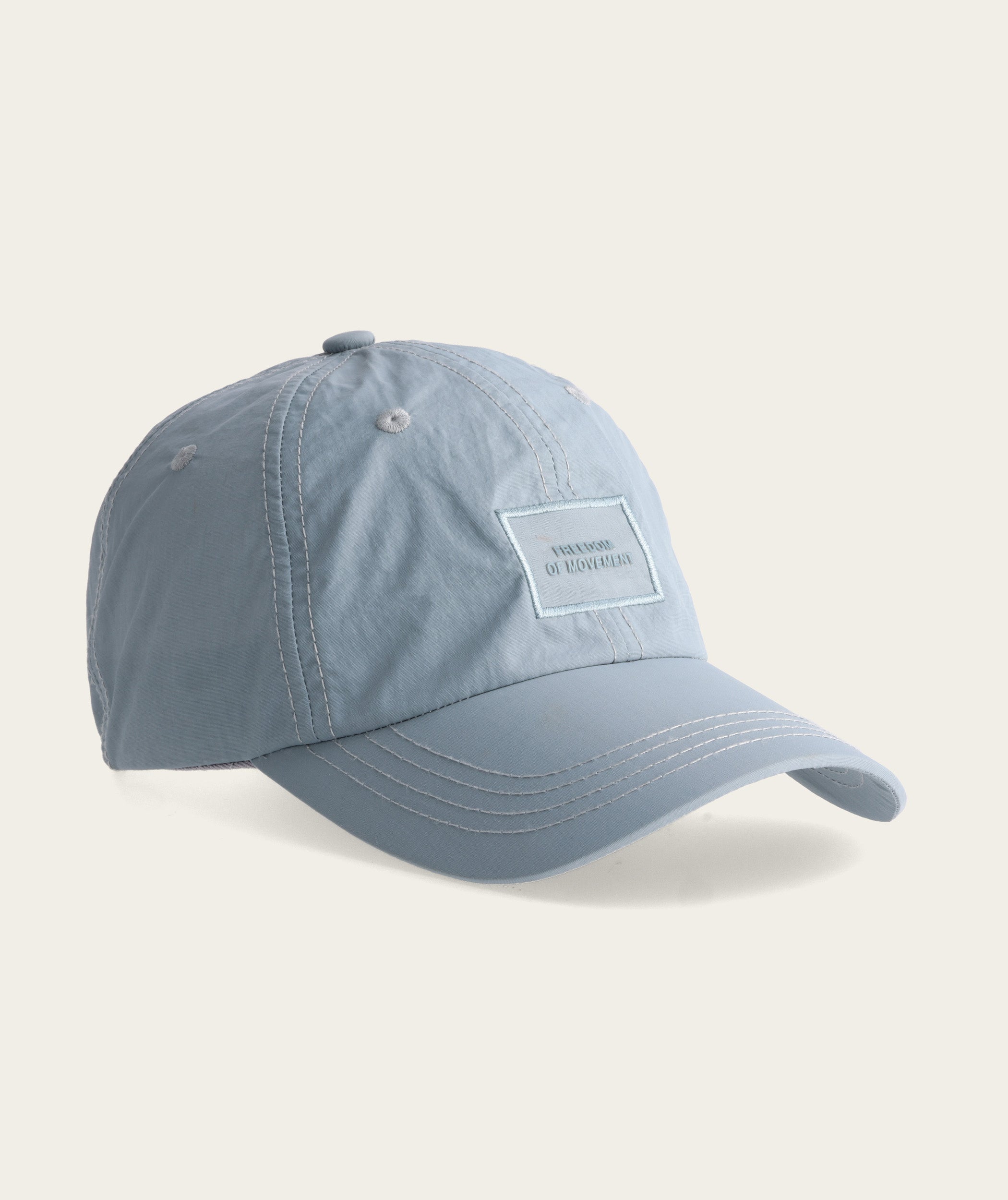 Nylon Dad Cap - Mid Blue