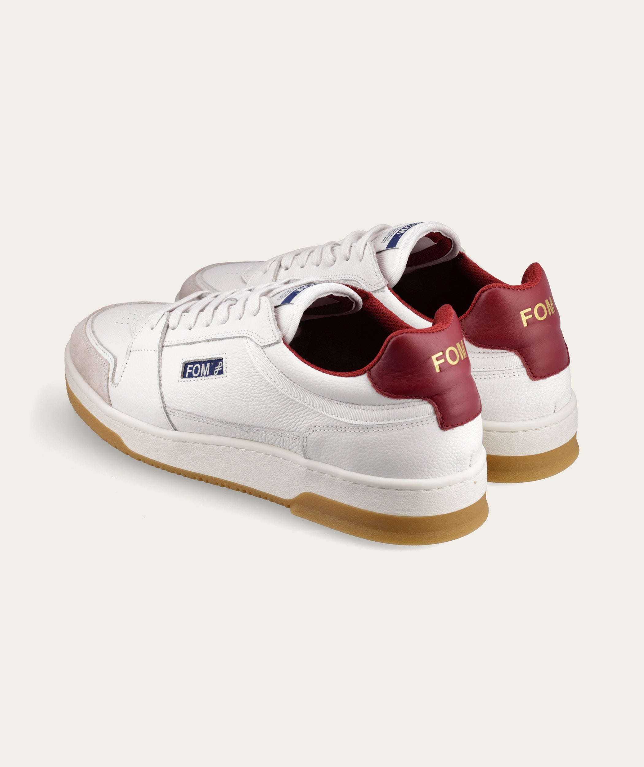 Mens Courts Sneaker - Ink & Bordeaux