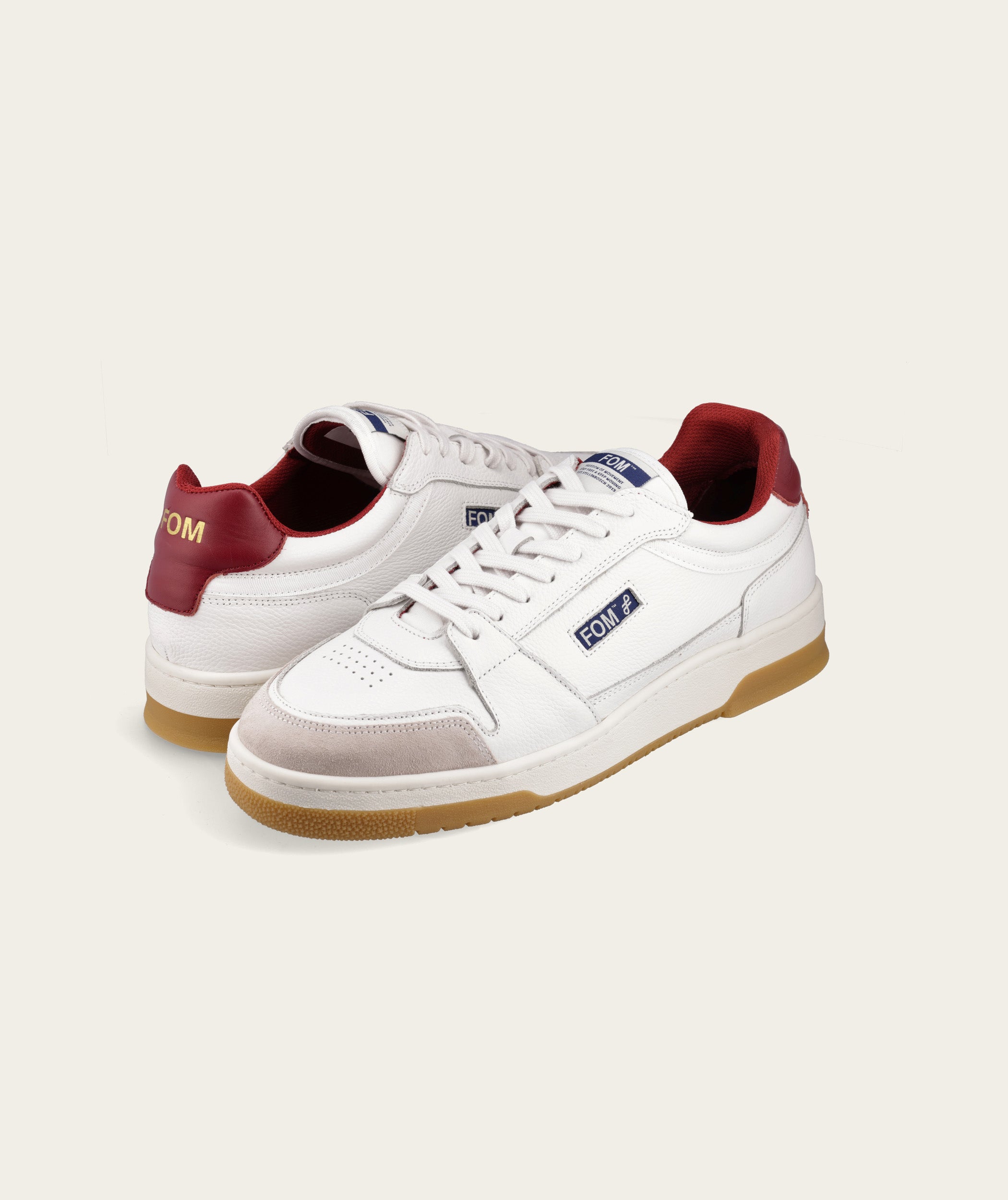 Mens Courts Sneaker - Ink & Bordeaux