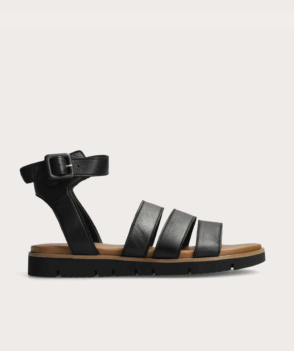 Triple Strap Sandal