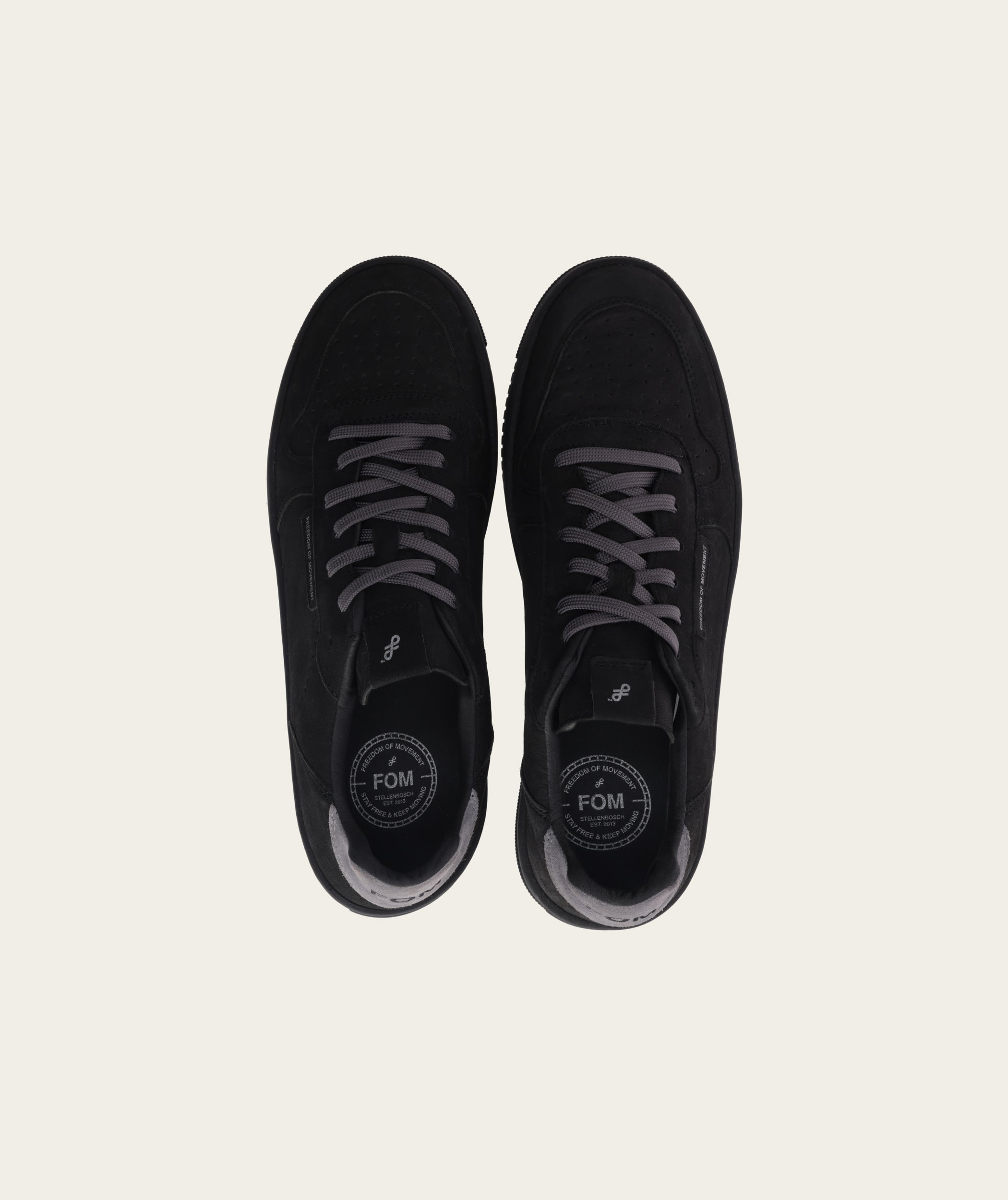 FOM Mens Trainers - Black Slate