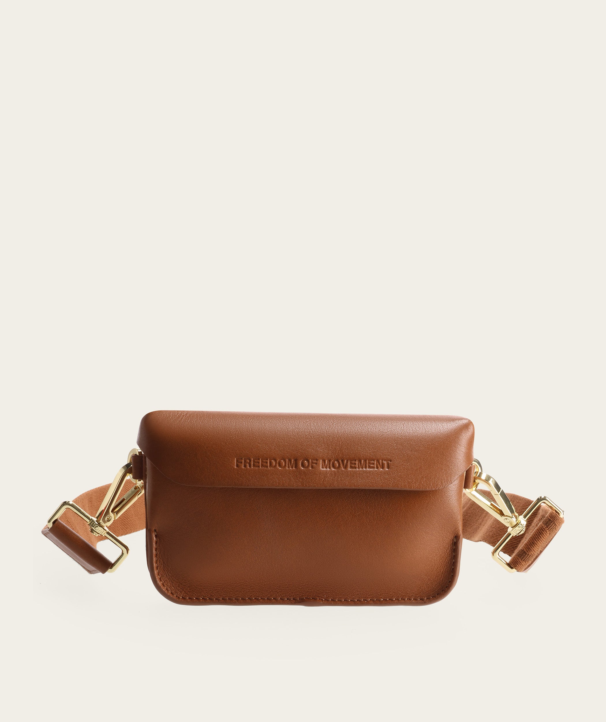 Anna Cellphone Crossbody - Pecan