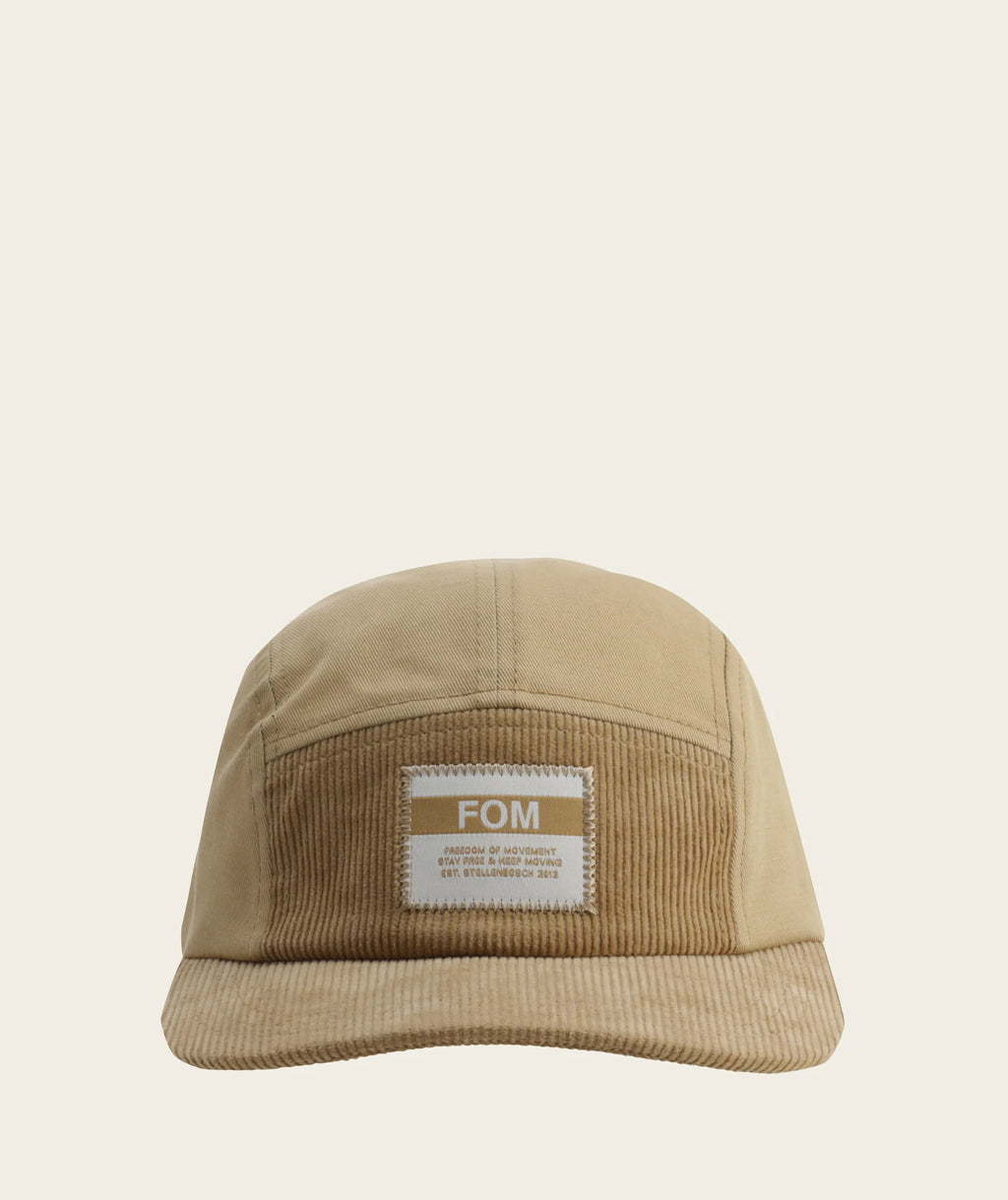 5 Panel Twill Corduroy Cap