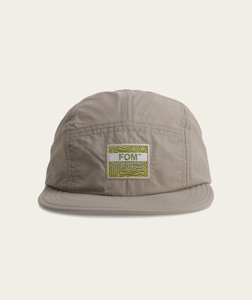 5 Panel Nylon Cap Dove