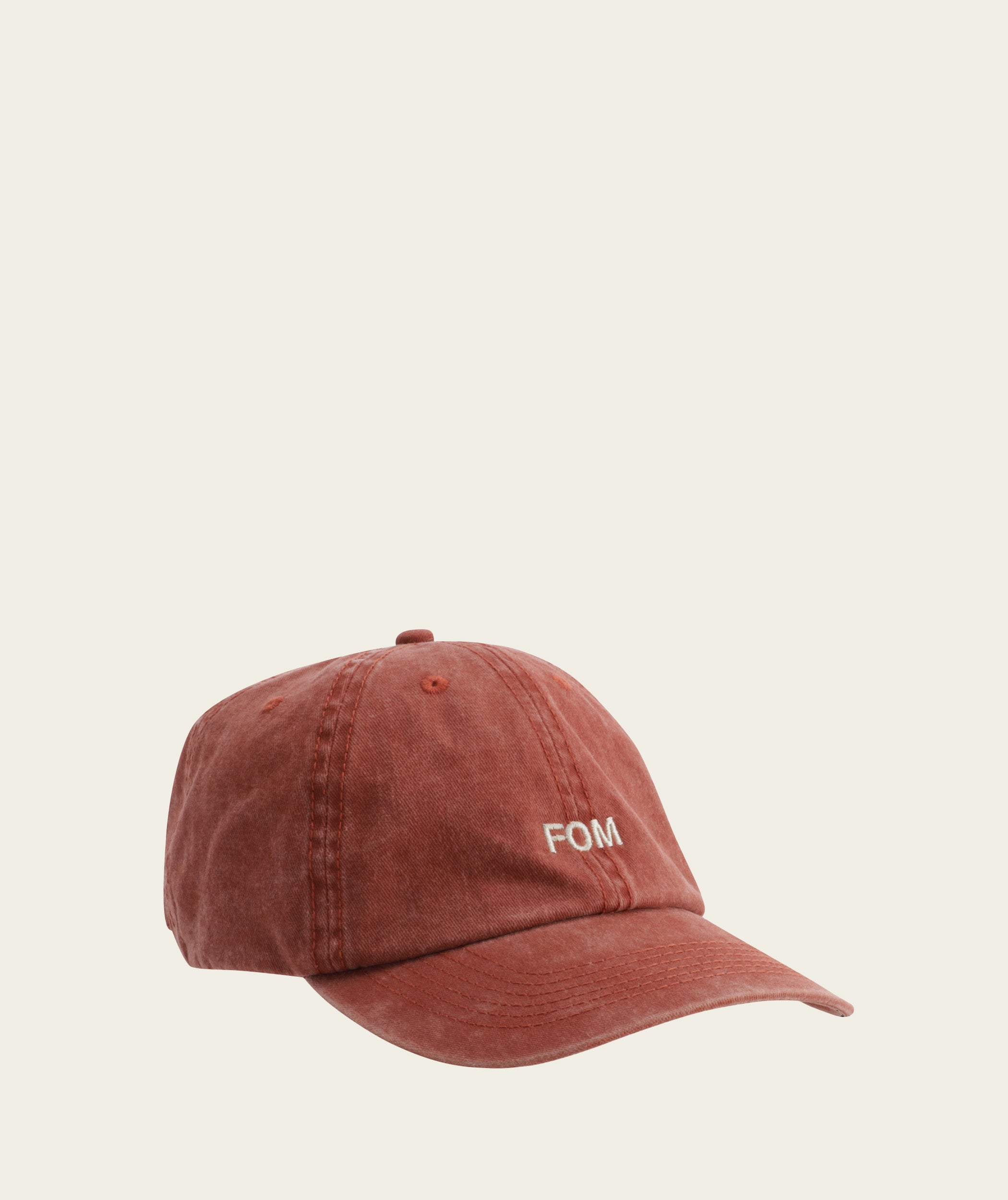 FOM Dad Cap - Washed Rust/ Rust