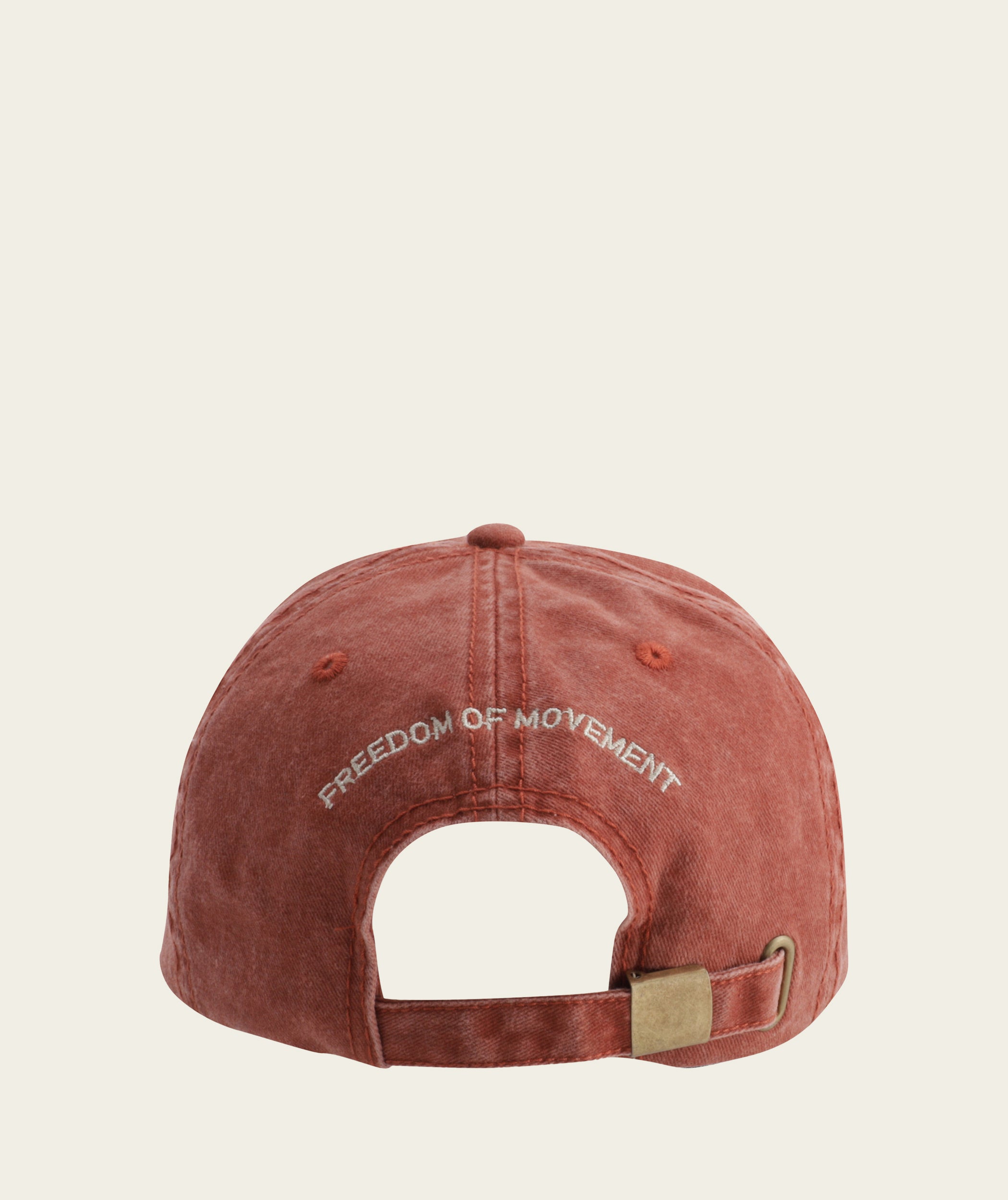 FOM Dad Cap - Washed Rust/ Rust