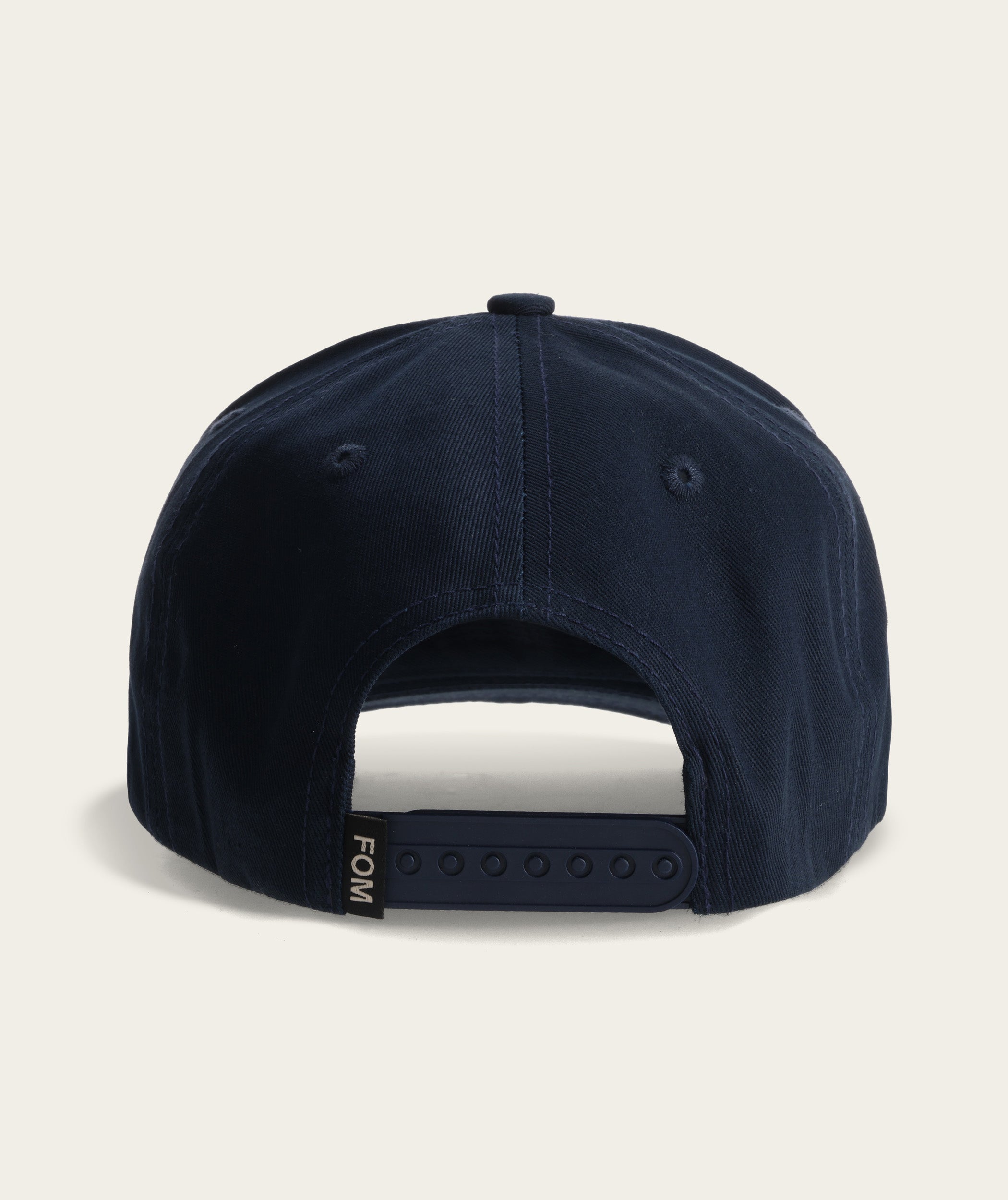 FOM Structured Snap Back Cap - Navy