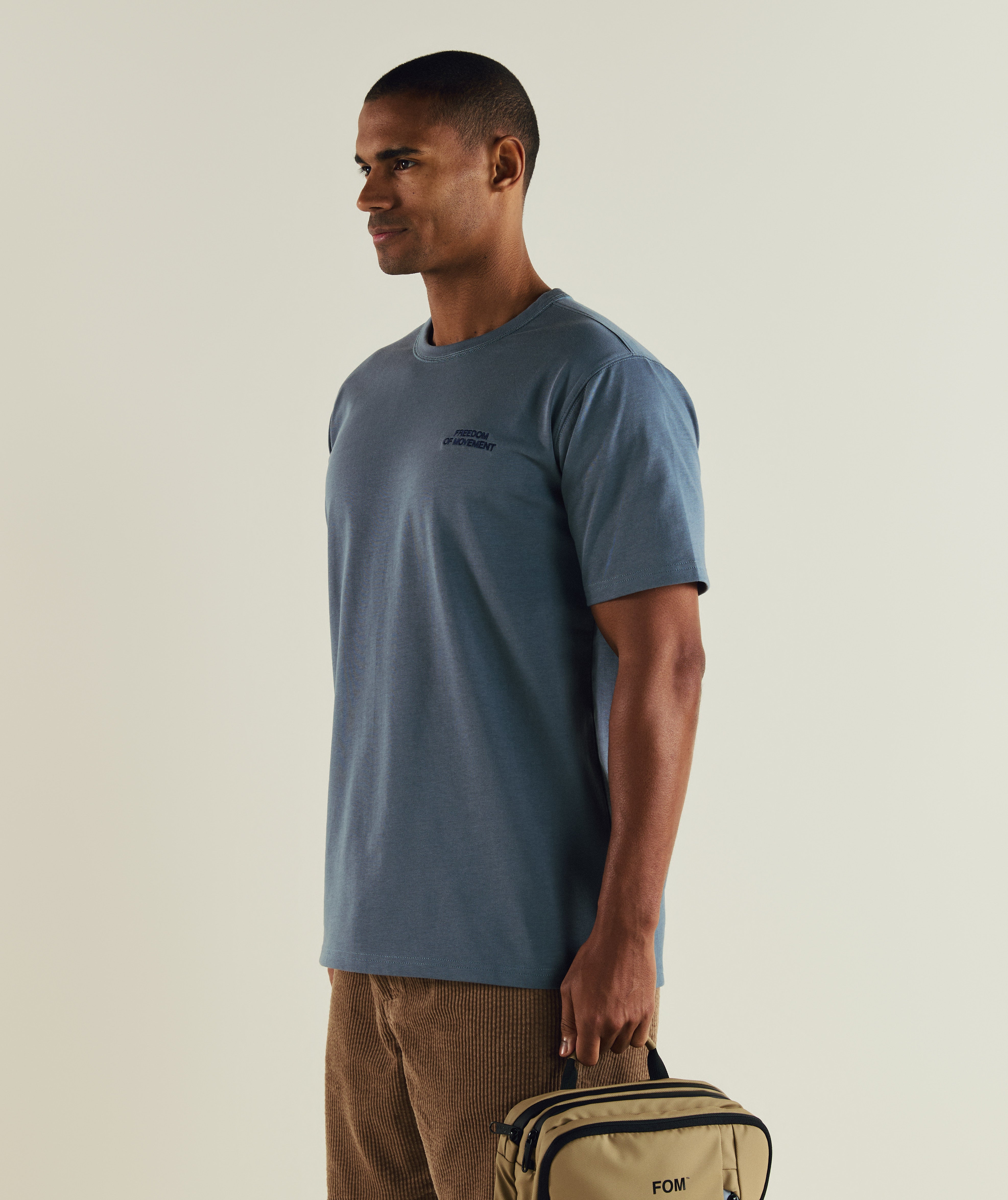 Mens Regular Cotton Tee - Stormy Weather