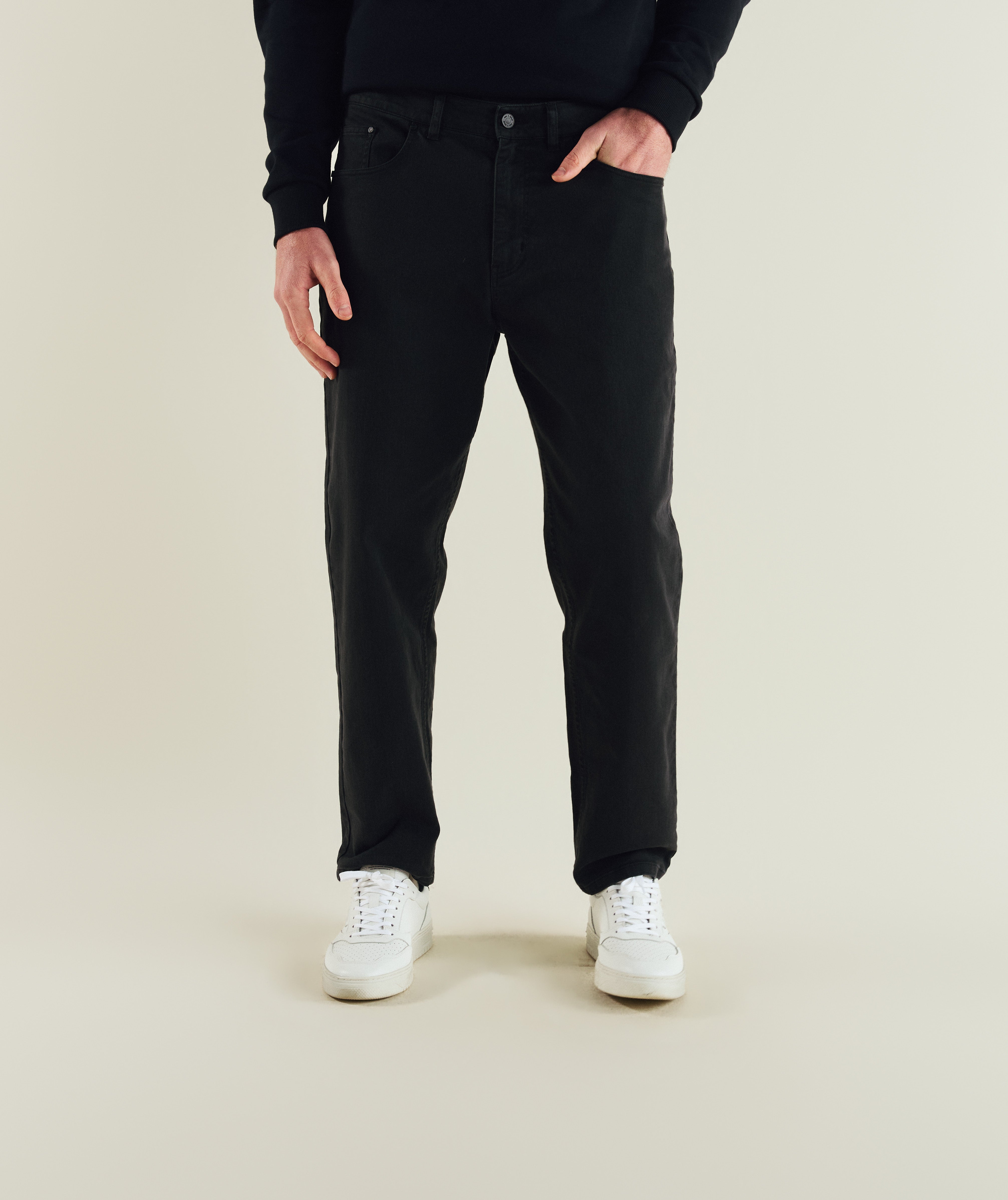 FOM x Kolisi Denim Trousers  - Black