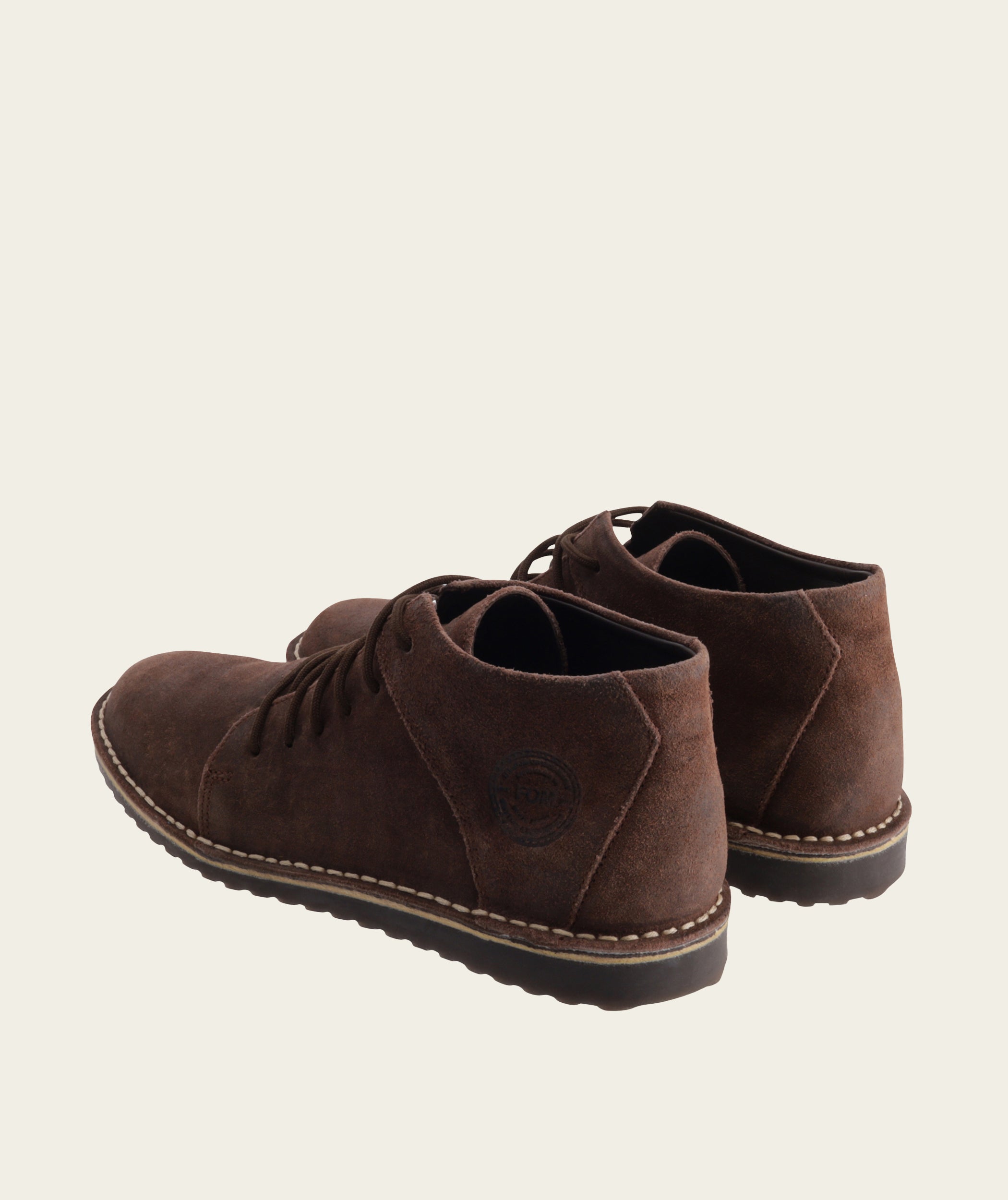 Vellies Standard - Tobacco Oily Suede