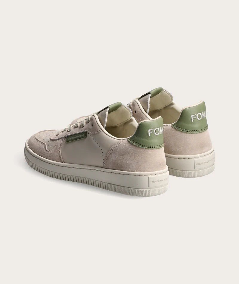 Fom Dames Sneakers Off-White/ Matcha