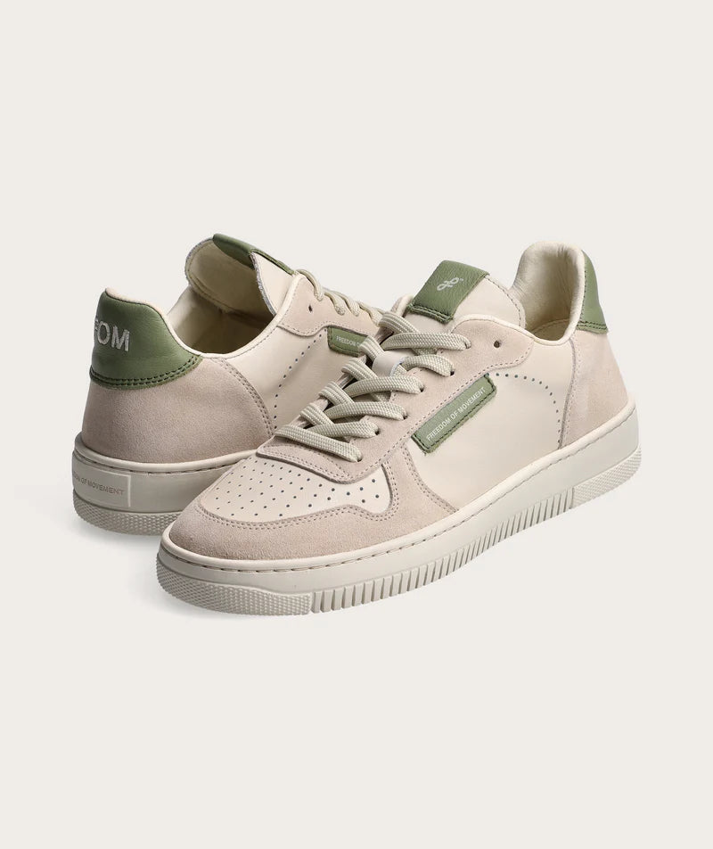 Fom Dames Sneakers Off-White/ Matcha