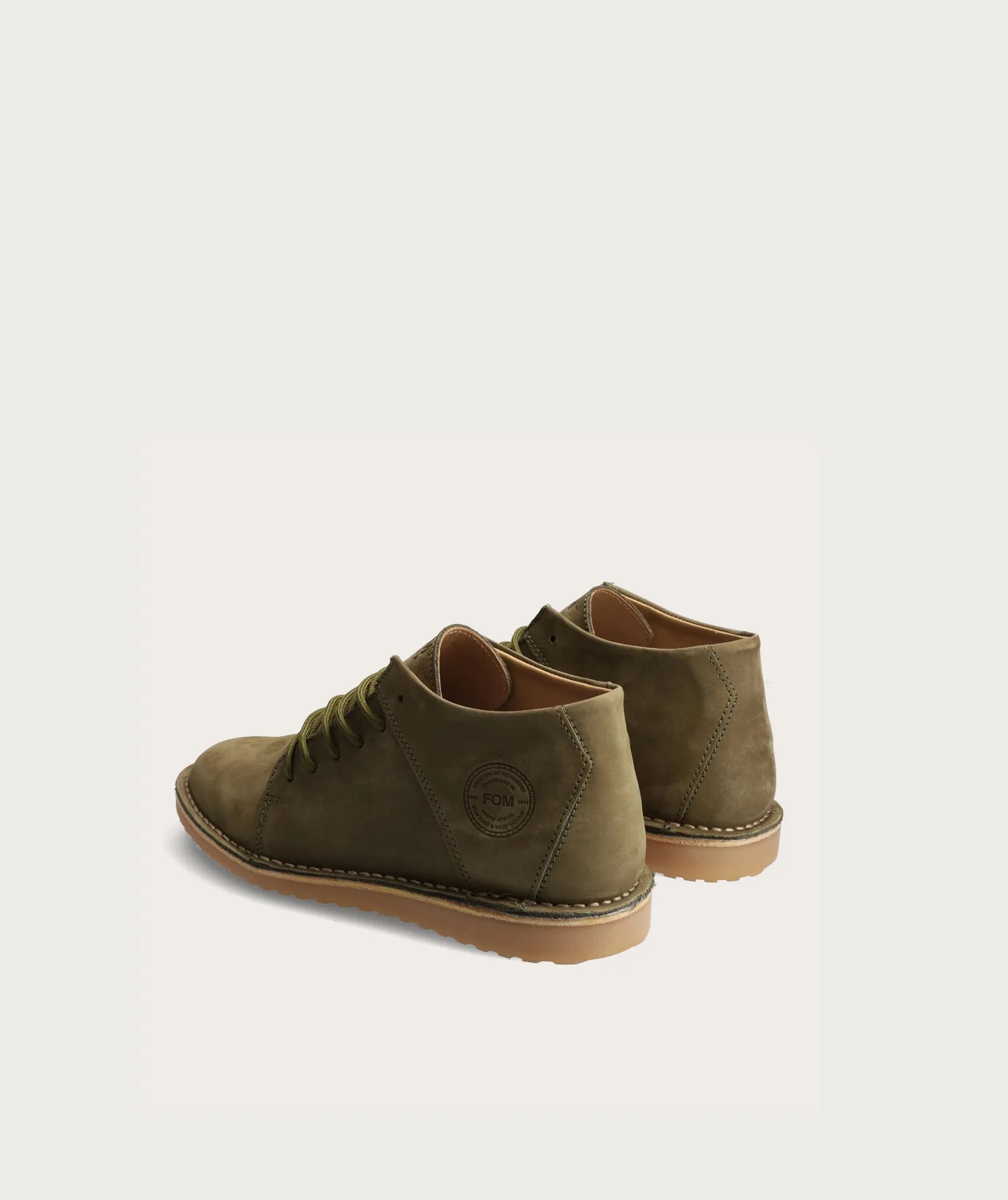 FOM x Kolisi Standard Vellies Field Green