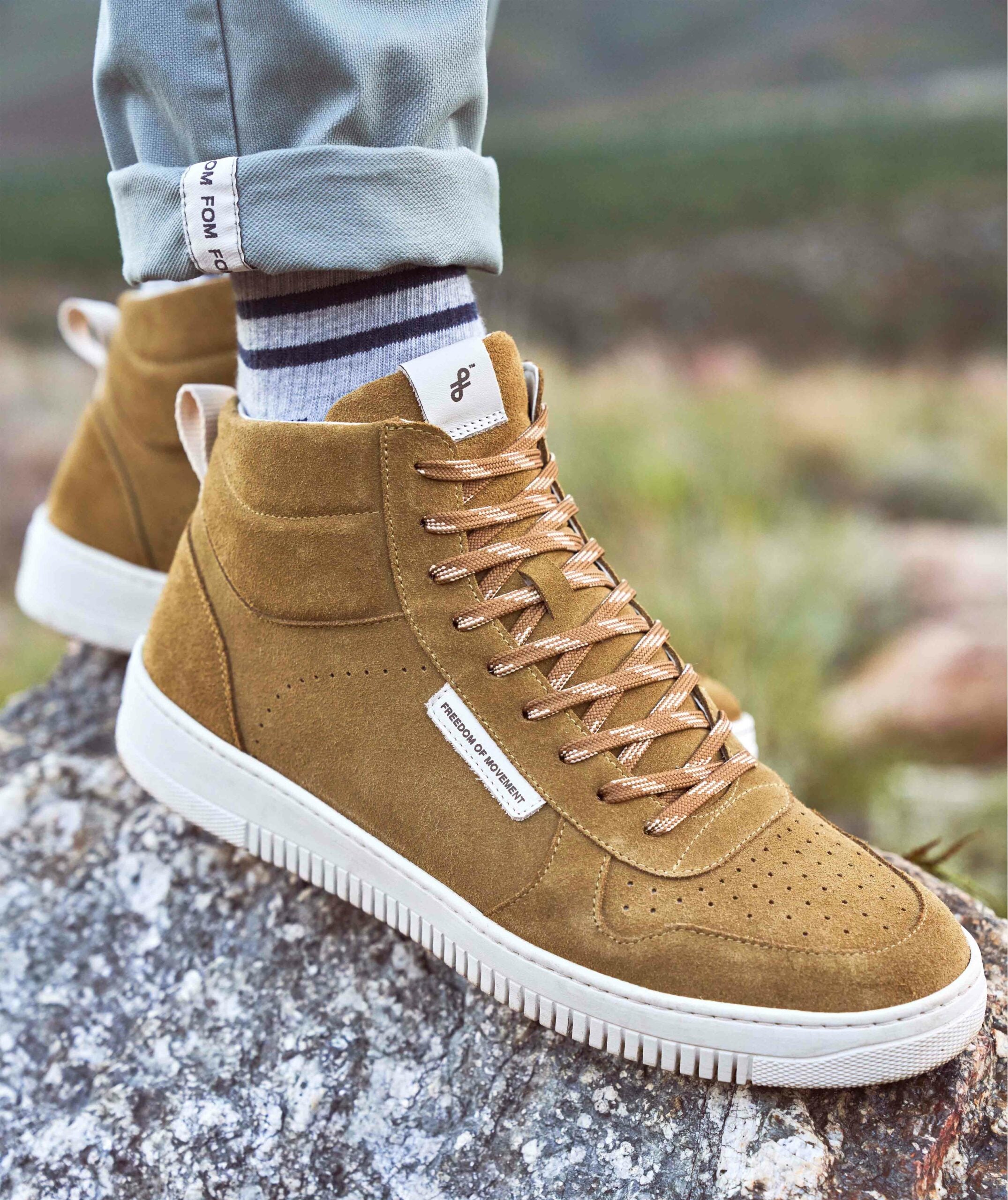 FOM Mens High Top Forest Suede