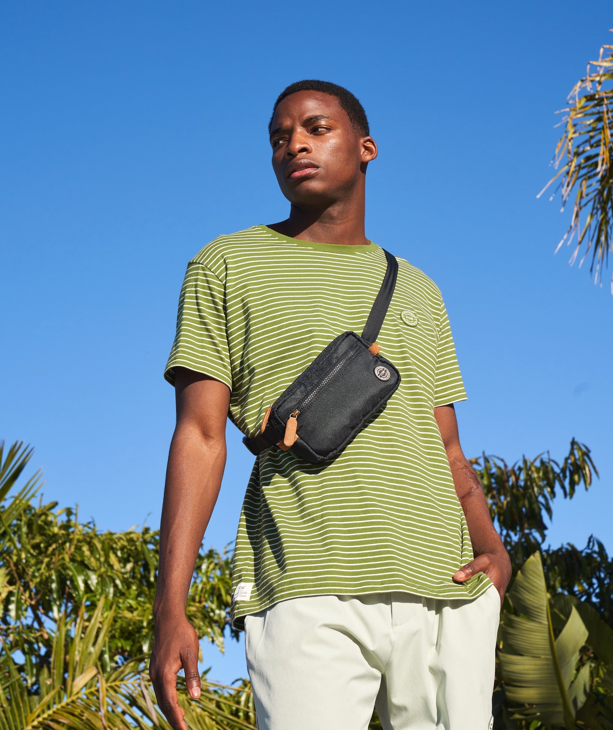 Recycled Rover Crossbody Black