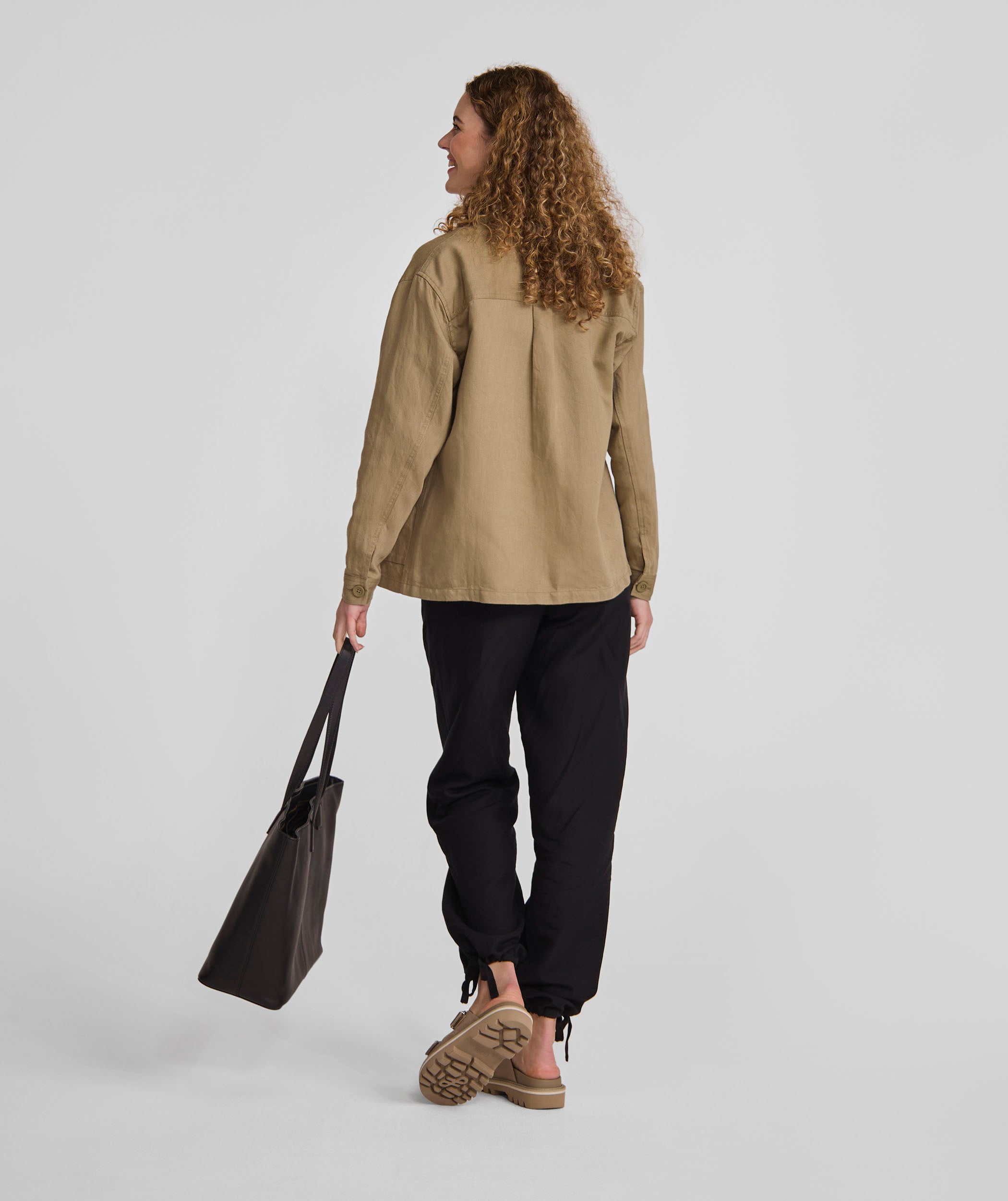 Tina - Pebble Black