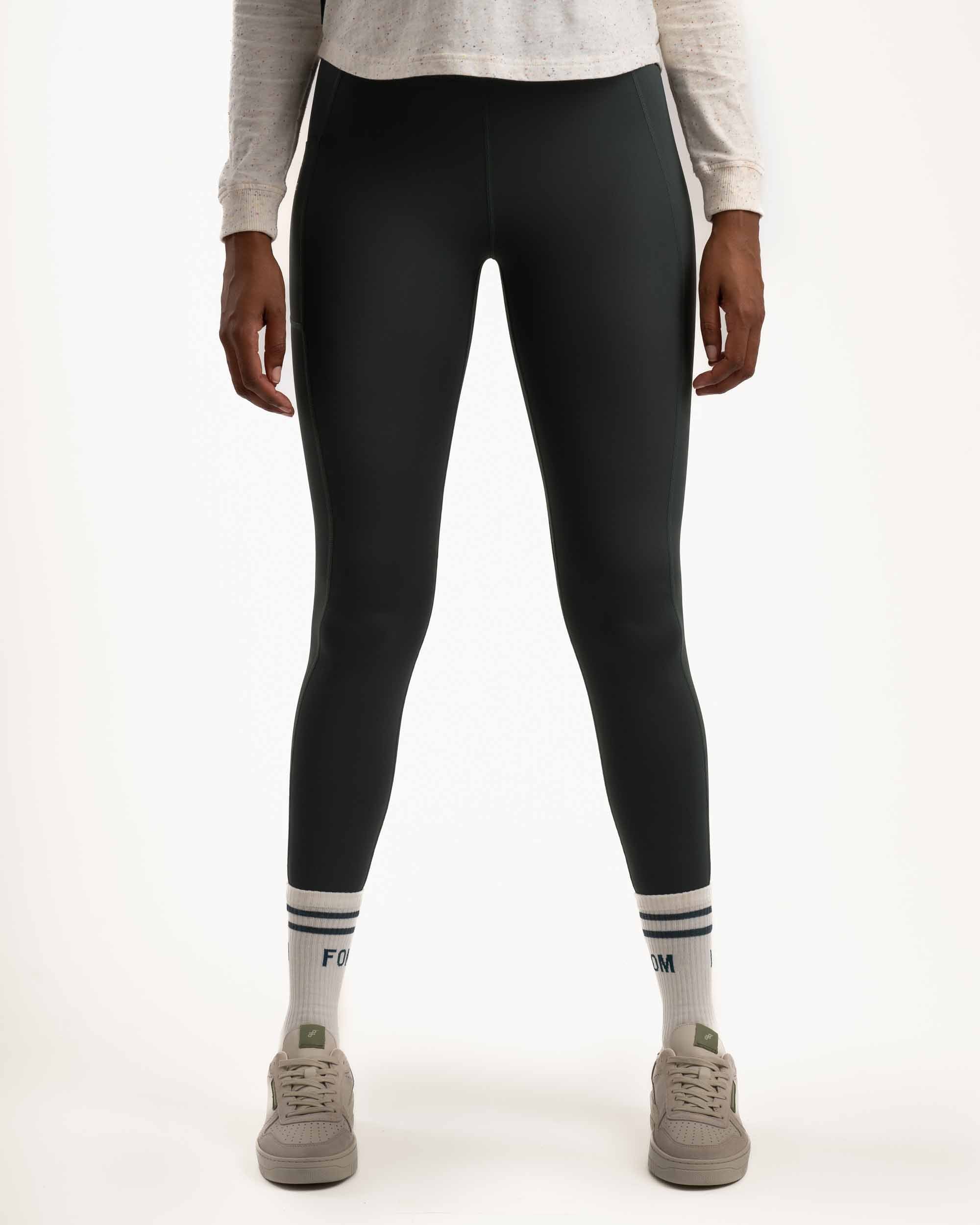 Dames Outdoor Leggings - Donker Mos