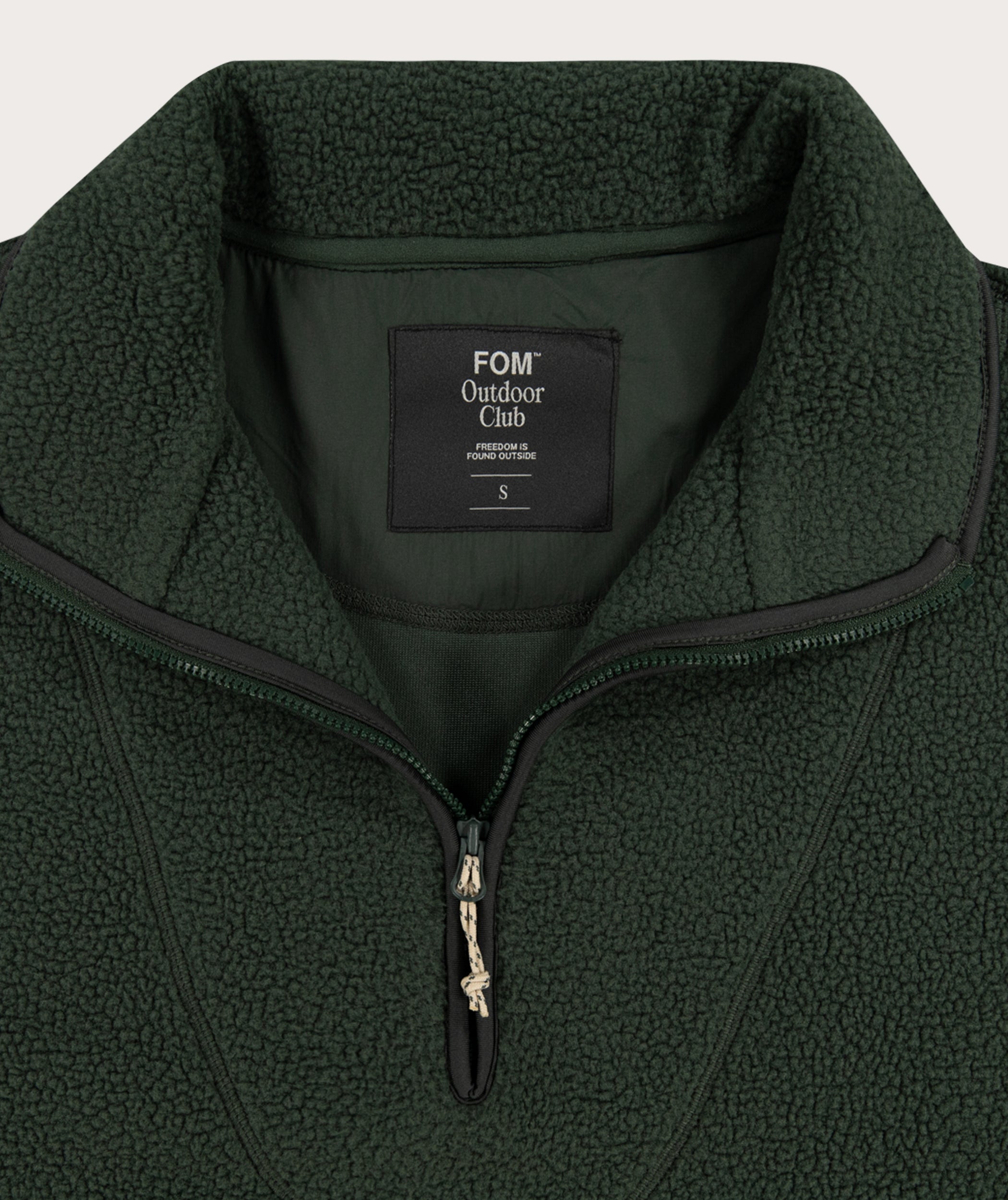 Damen Outdoor Fleecepullover - Dark Moss