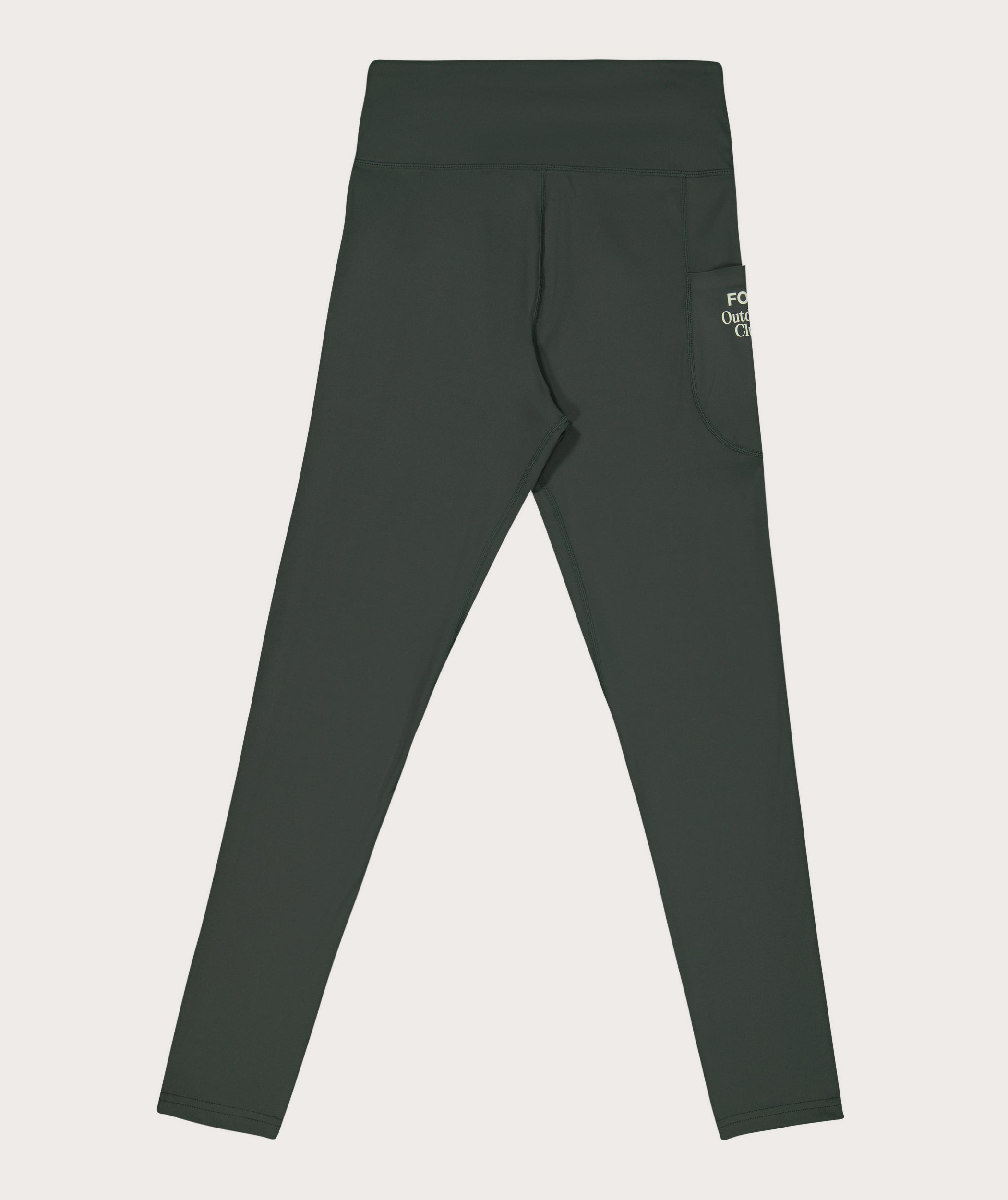 Dames Outdoor Leggings - Donker Mos