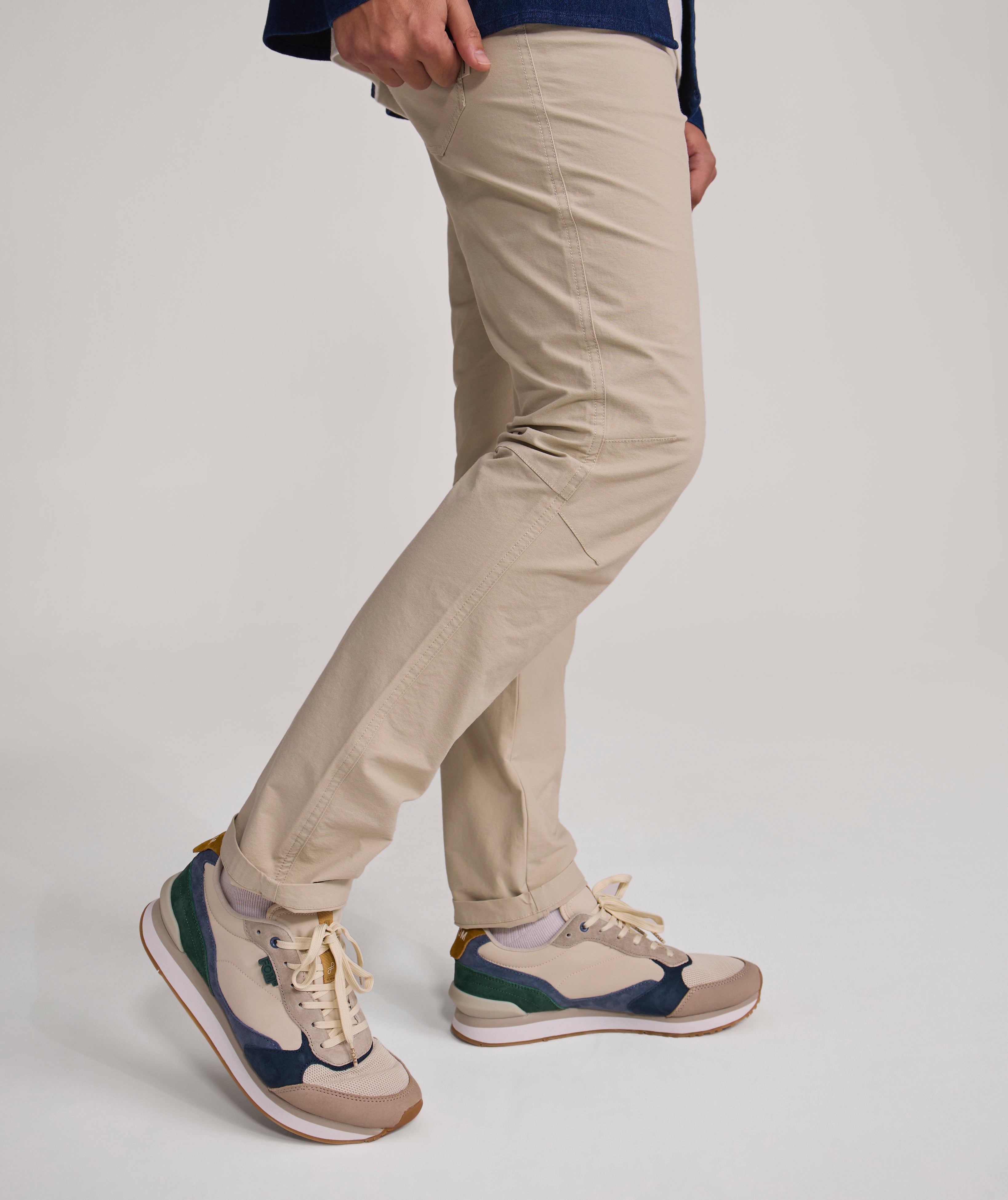 Mens FreeMotion Trousers - Sand