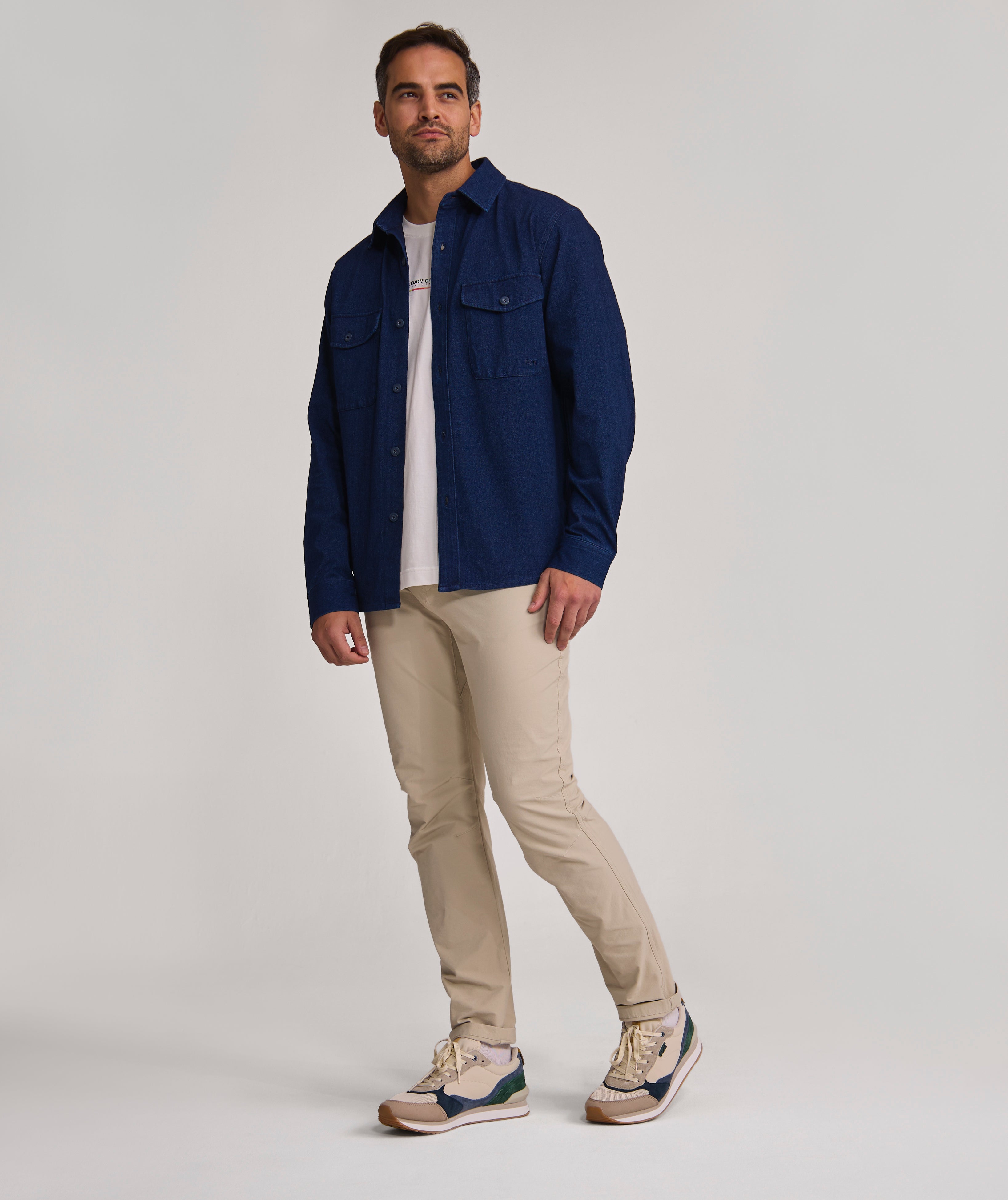 Mens FreeMotion Trousers - Sand