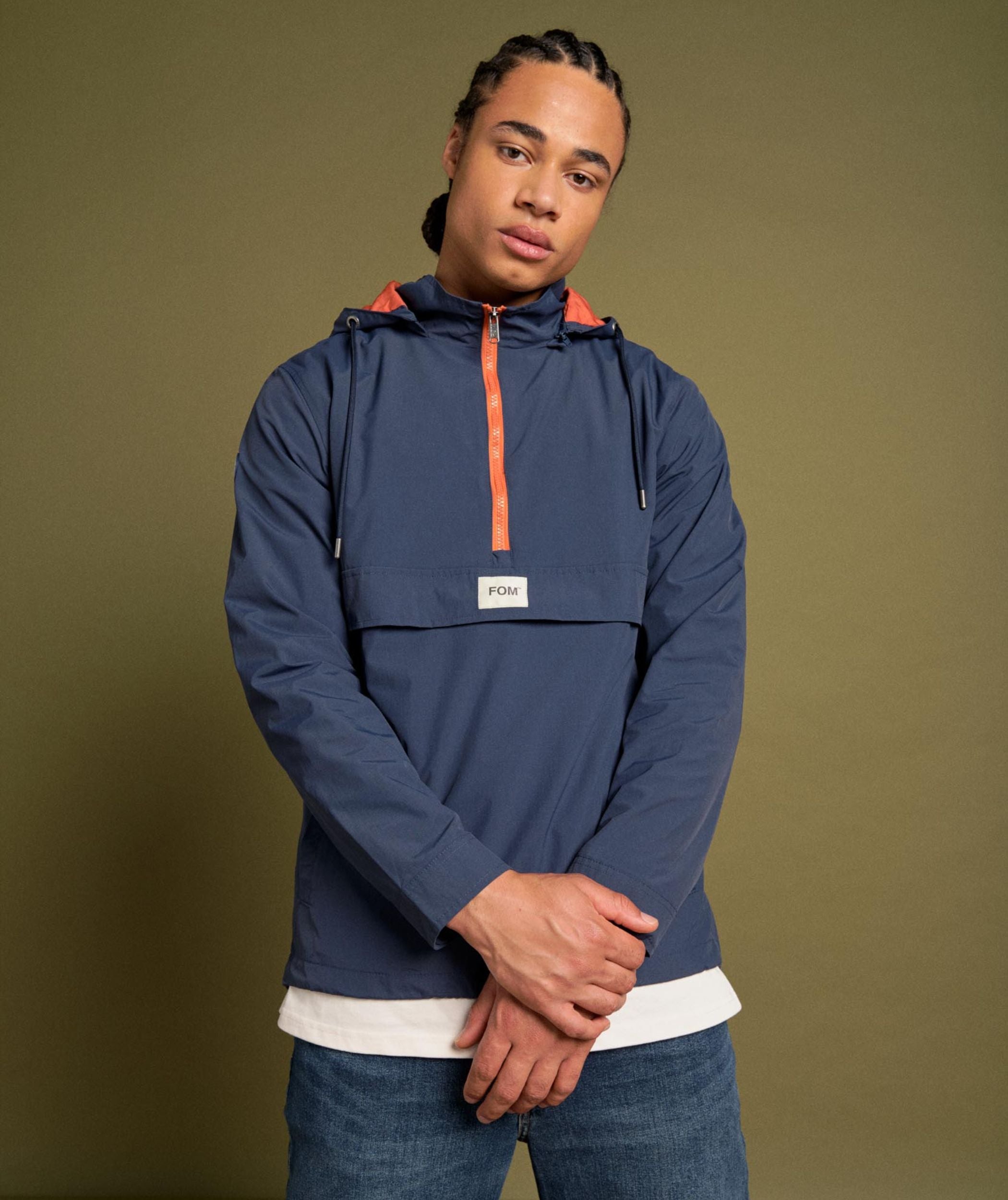 Mens Anorak - Ocean