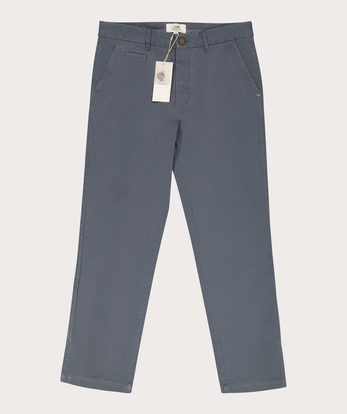 Mens Classic Slim Fit Chino - Dusty Olive image.