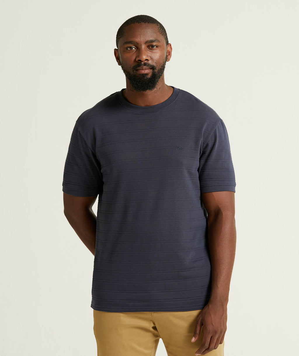 Pique Tee Dark Ink